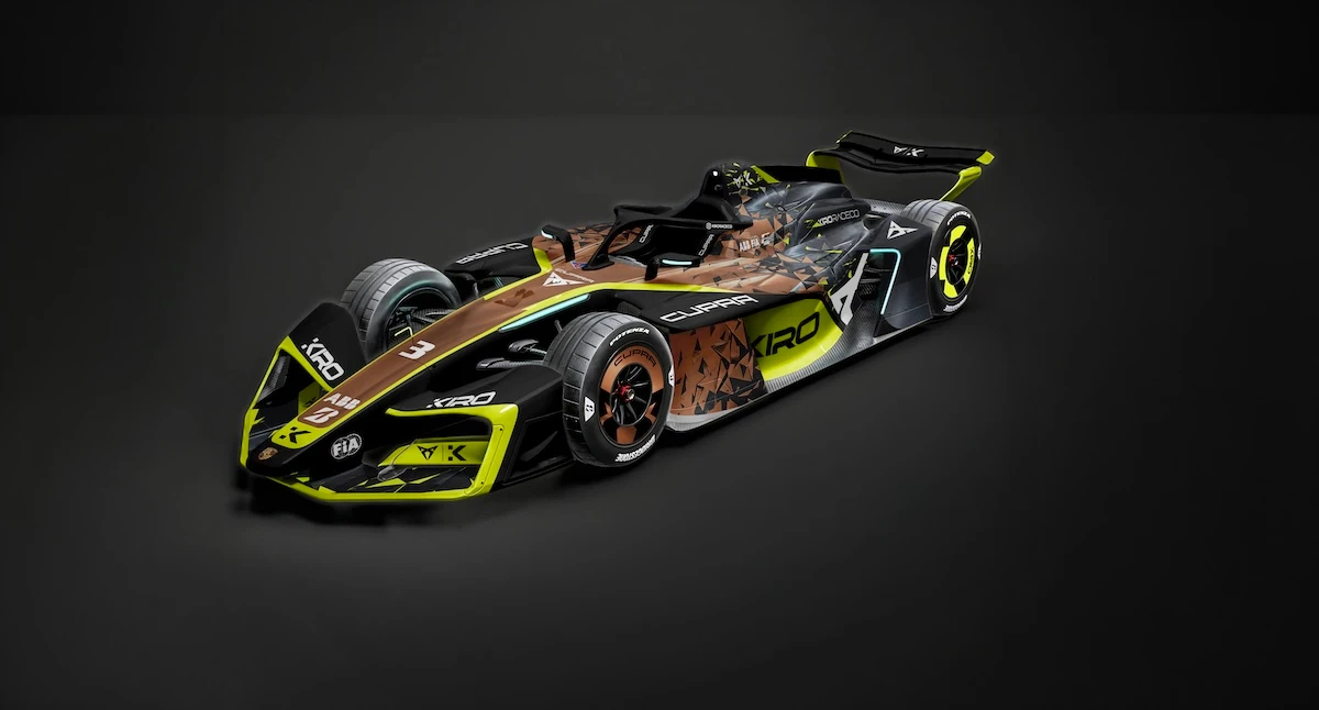 CUPRA KIRO livery studio shot