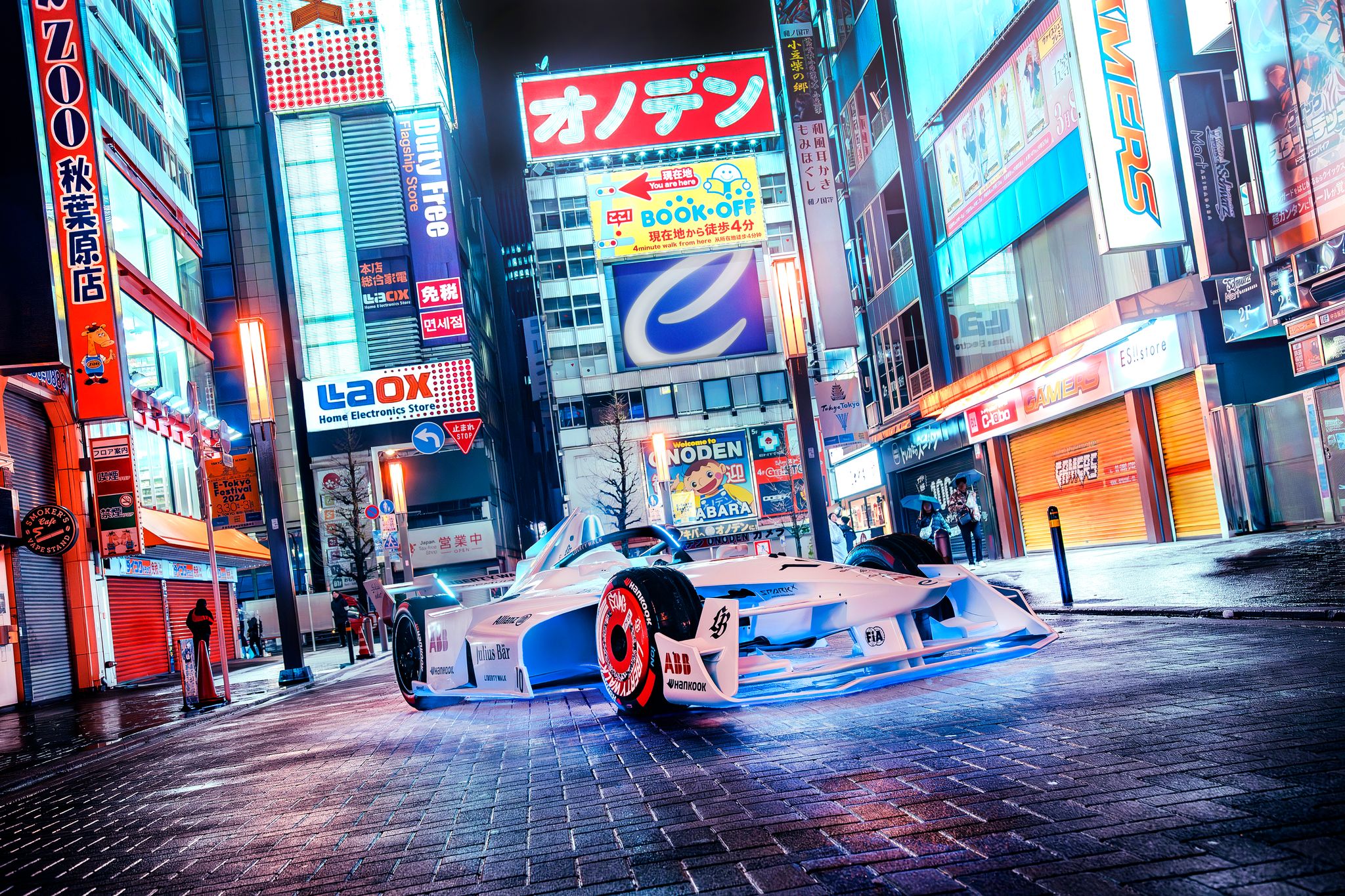 Liberty Walk x Formula E with special custom GEN3