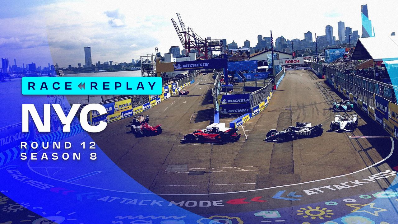 FULL RACE: 2022 New York City E-Prix, Round 12