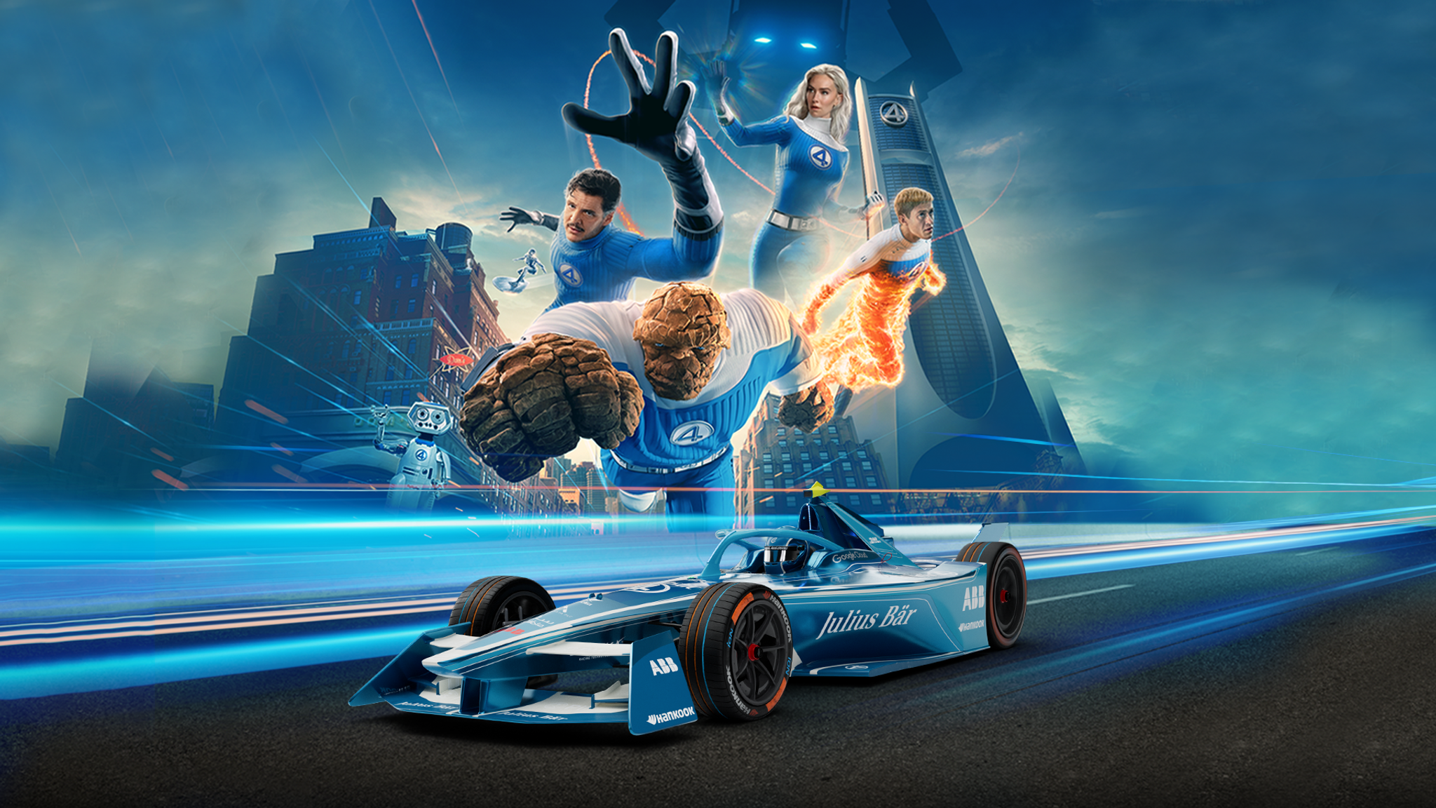 Formula E unites with Marvel for Fantastic Four London E-Prix