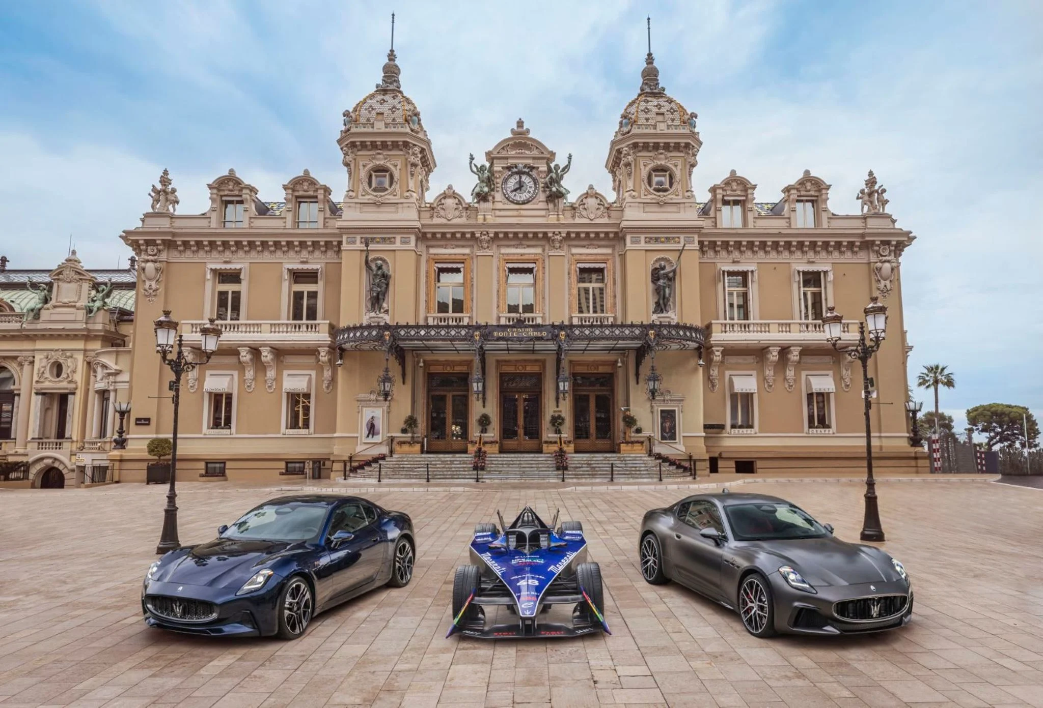 Maserati showcases its electric future front and centre in Monaco
