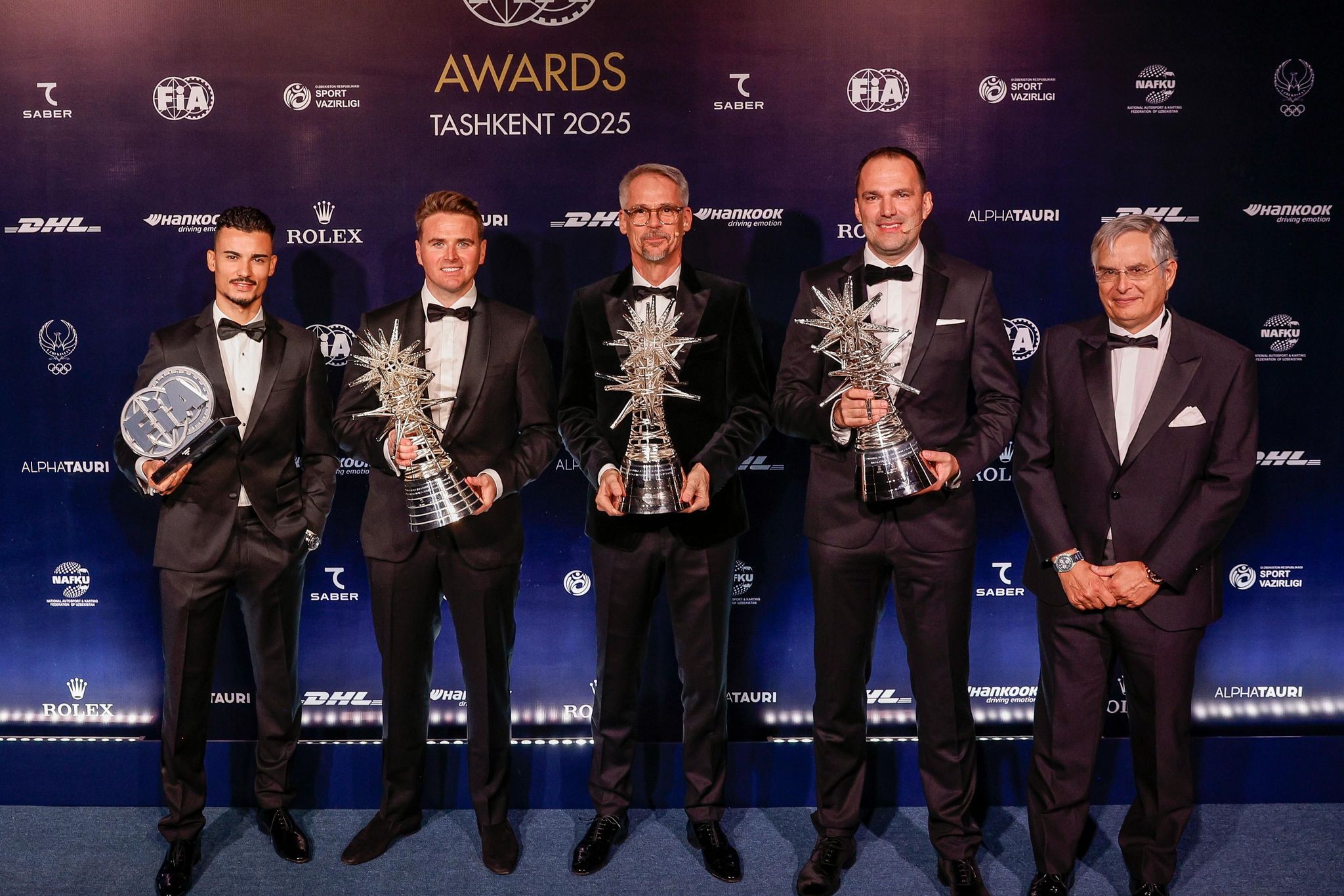 Rowland and Porsche officially crowned World Champions at FIA Prize-Giving