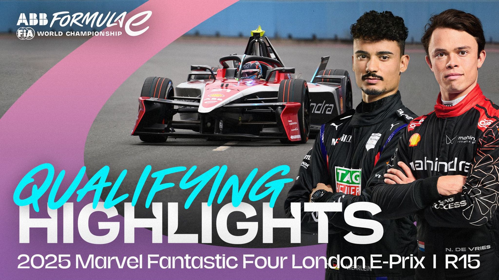 HIGHLIGHTS: Qualifying, the 2025 Marvel Fantastic Four London E-Prix Round 15