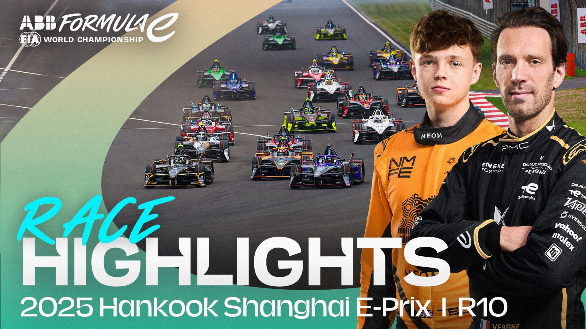 HIGHLIGHTS: The 2025 Hankook Shanghai E-Prix Round 10