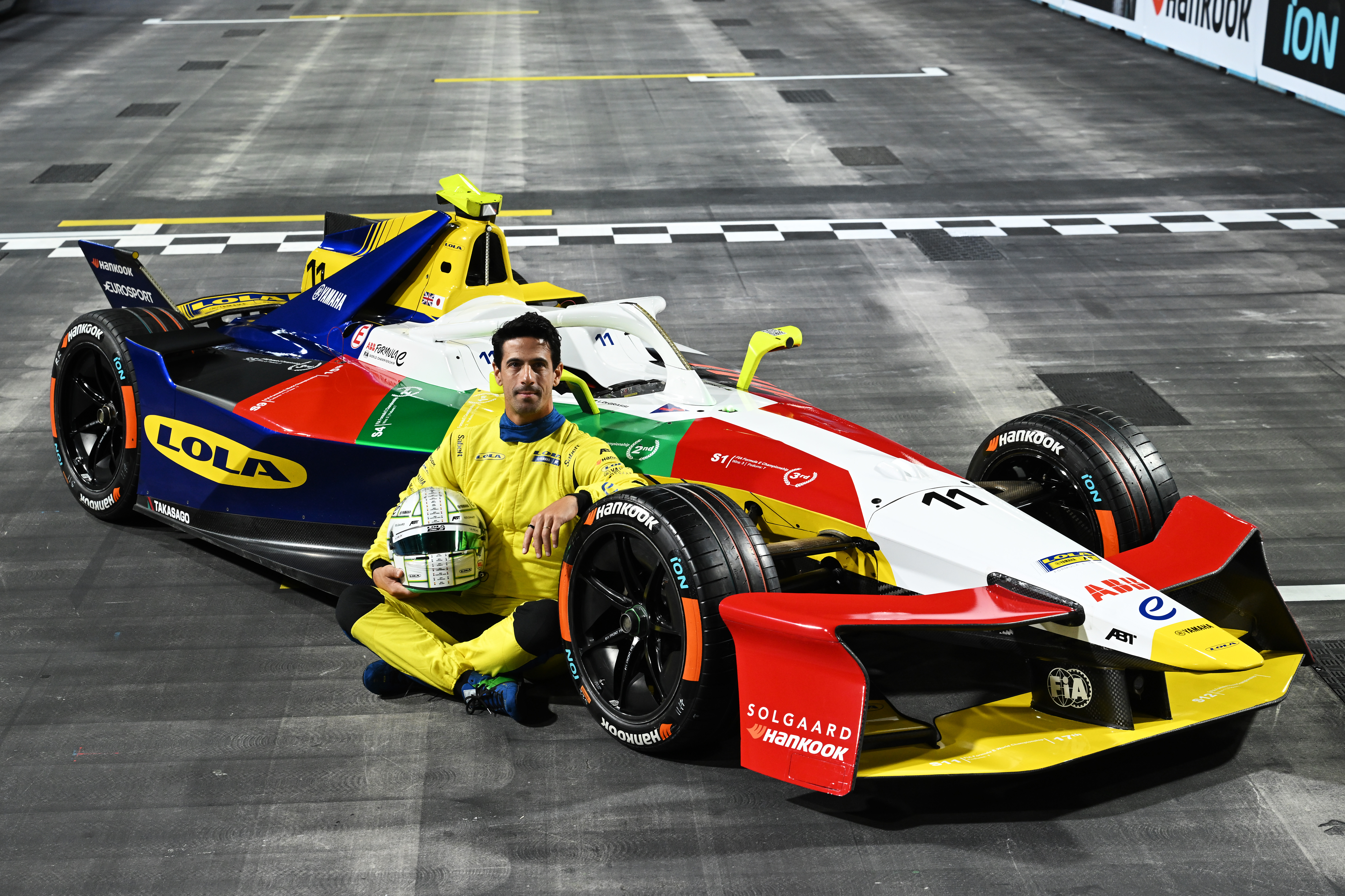 Lucas di Grassi London Finale Lead