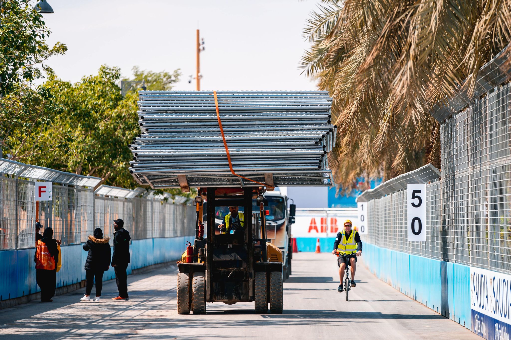 How are circuits designed and built in Formula E?