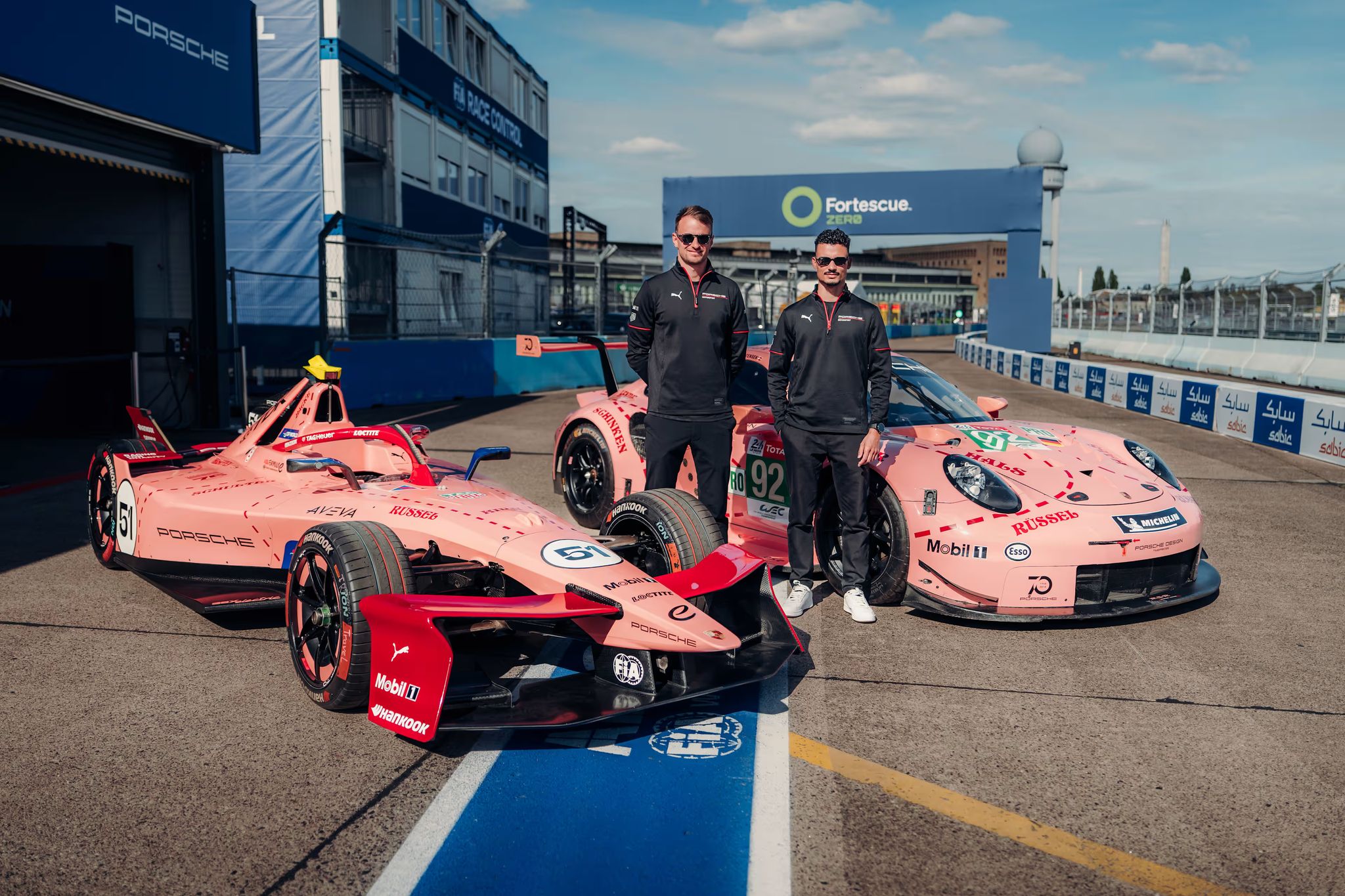 Porsche Formula E Team to race with iconic Pink Pig livery in Berlin