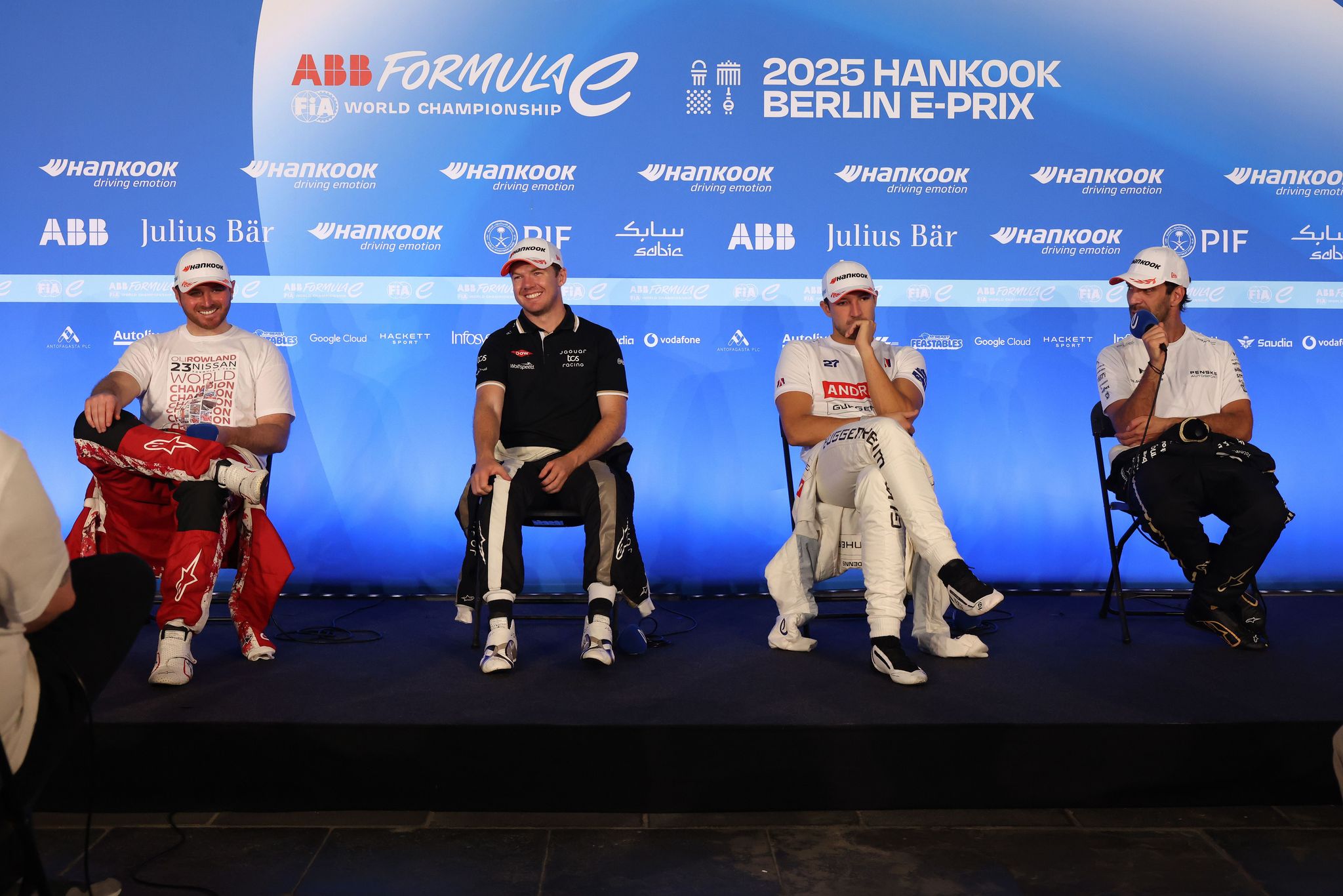 PRESS CONFERENCE: Hear from new champion Rowland and the top three in Berlin