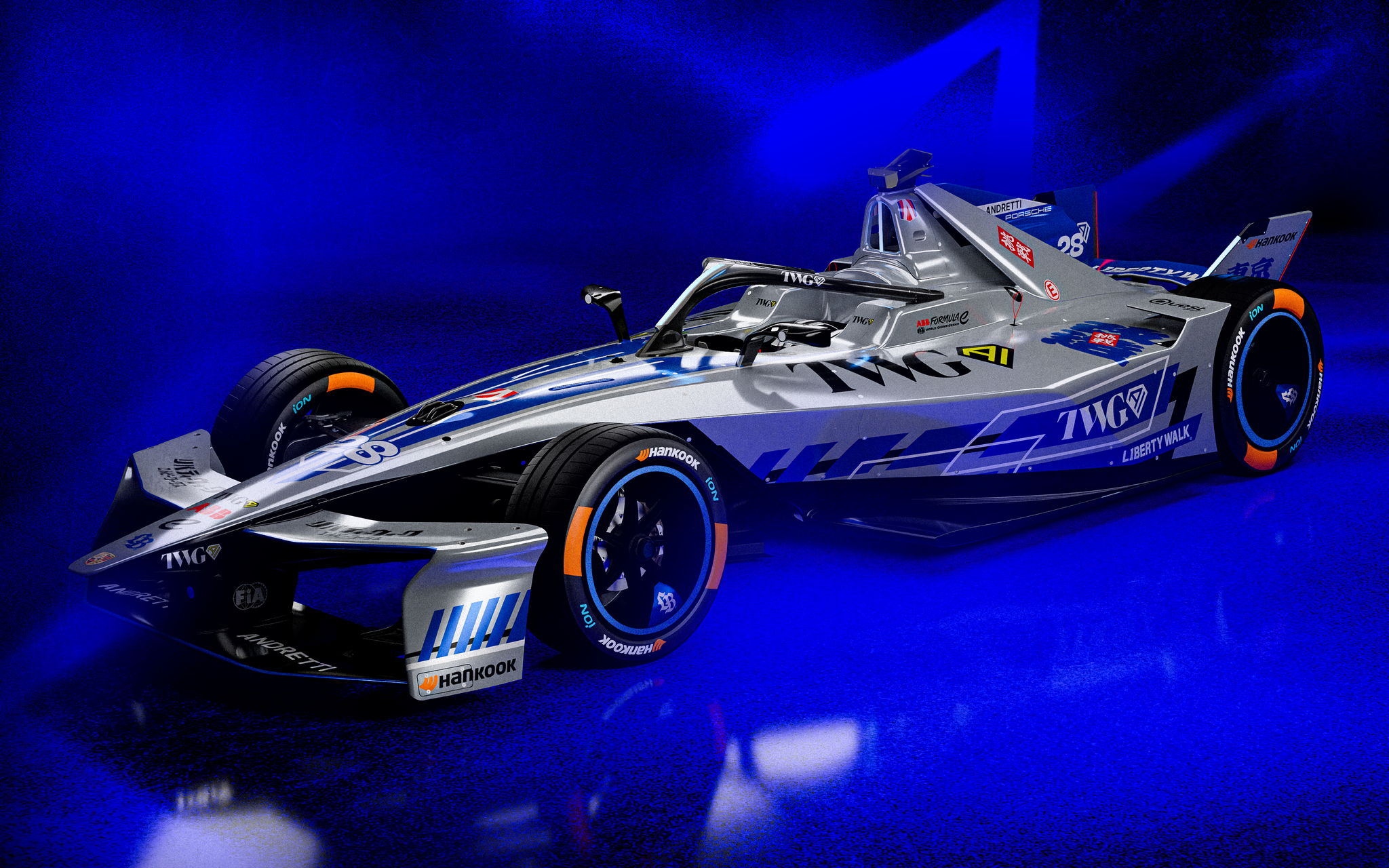Andretti unveil special Liberty Walk livery for 2026 TDK Tokyo E-Prix
