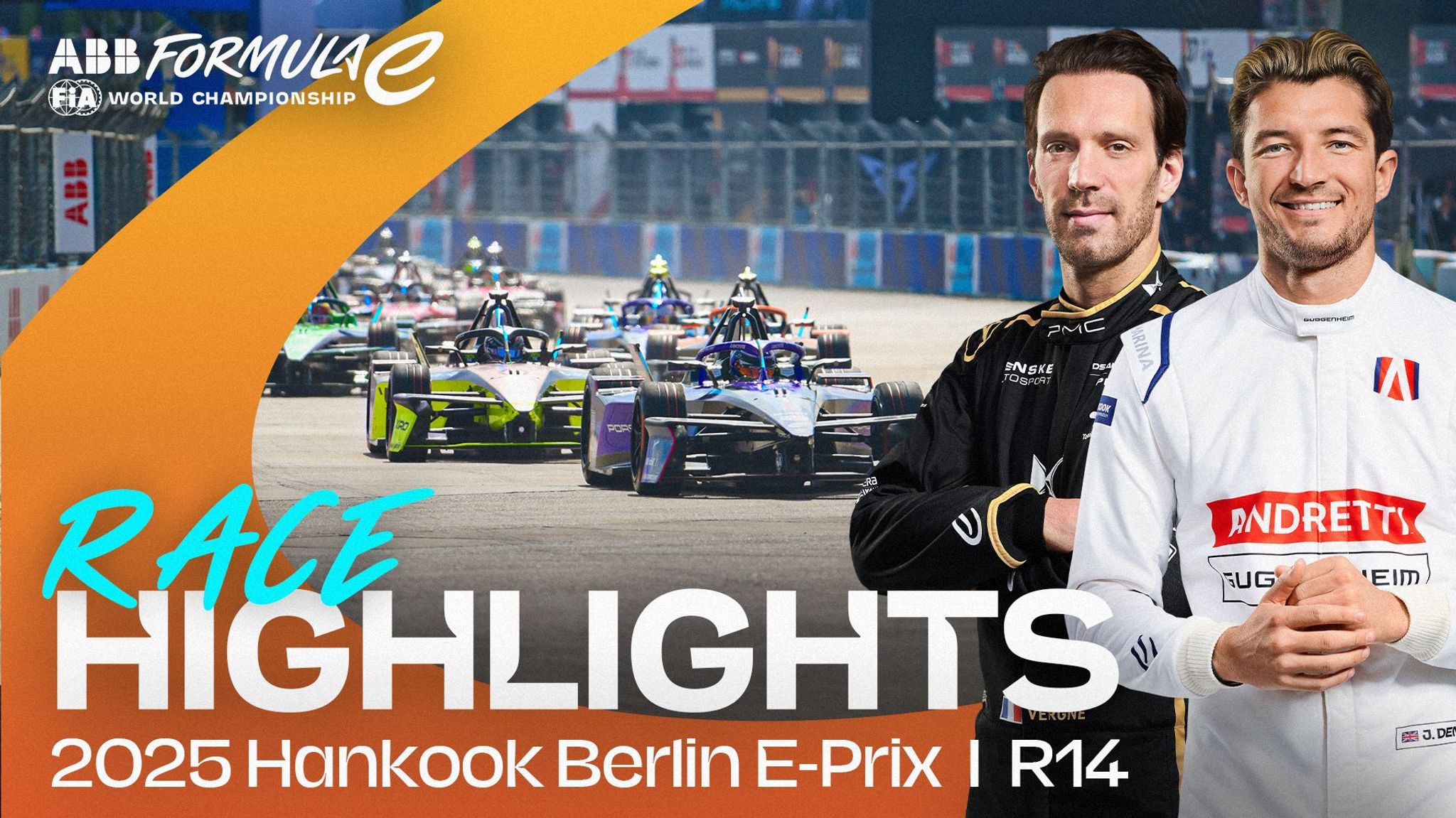 HIGHLIGHTS: The 2025 Hankook Berlin E-Prix Round 14