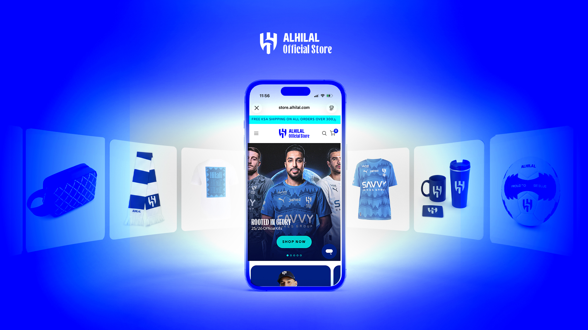 Al-Hilal Launches New Online Store Web image