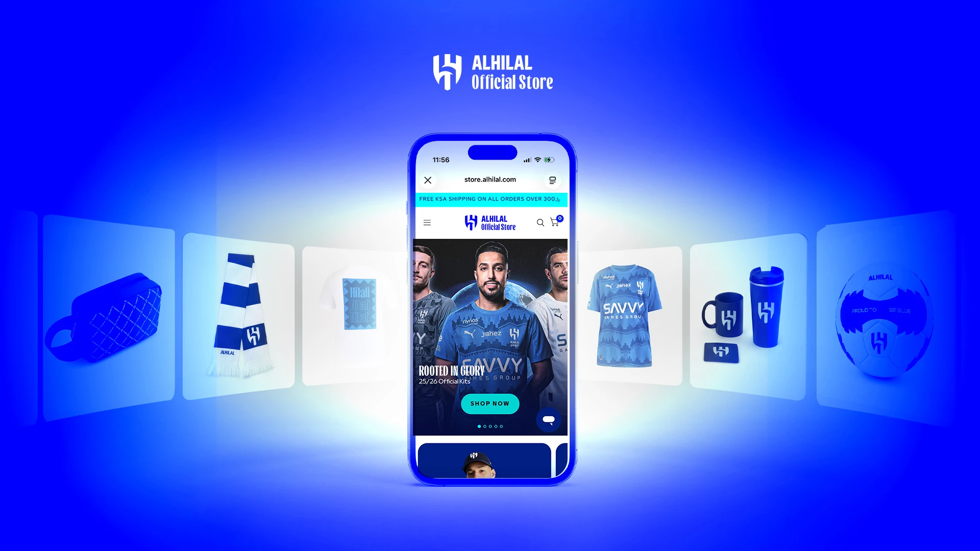 Al-Hilal Launches New Online Store Web image