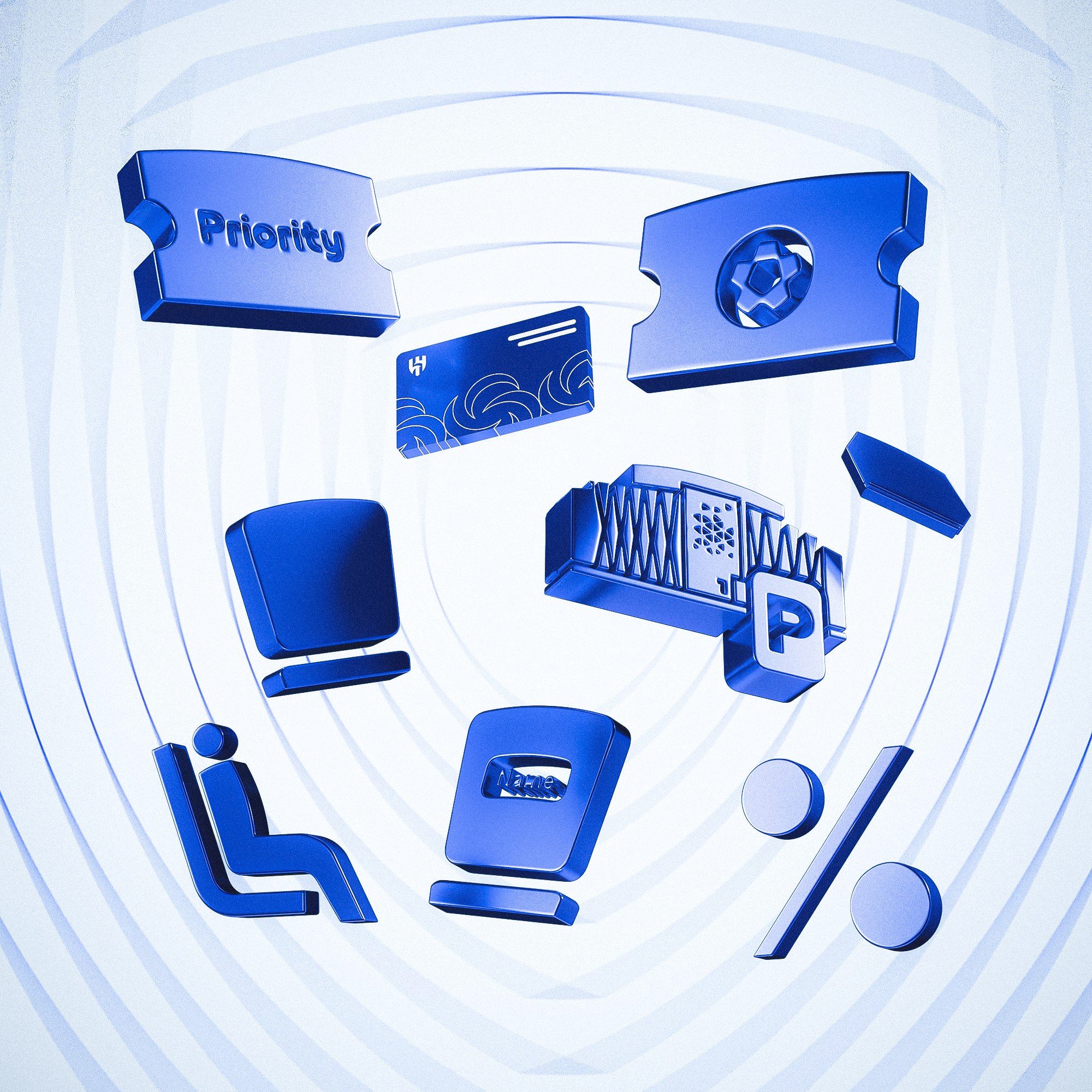 3D BLUE