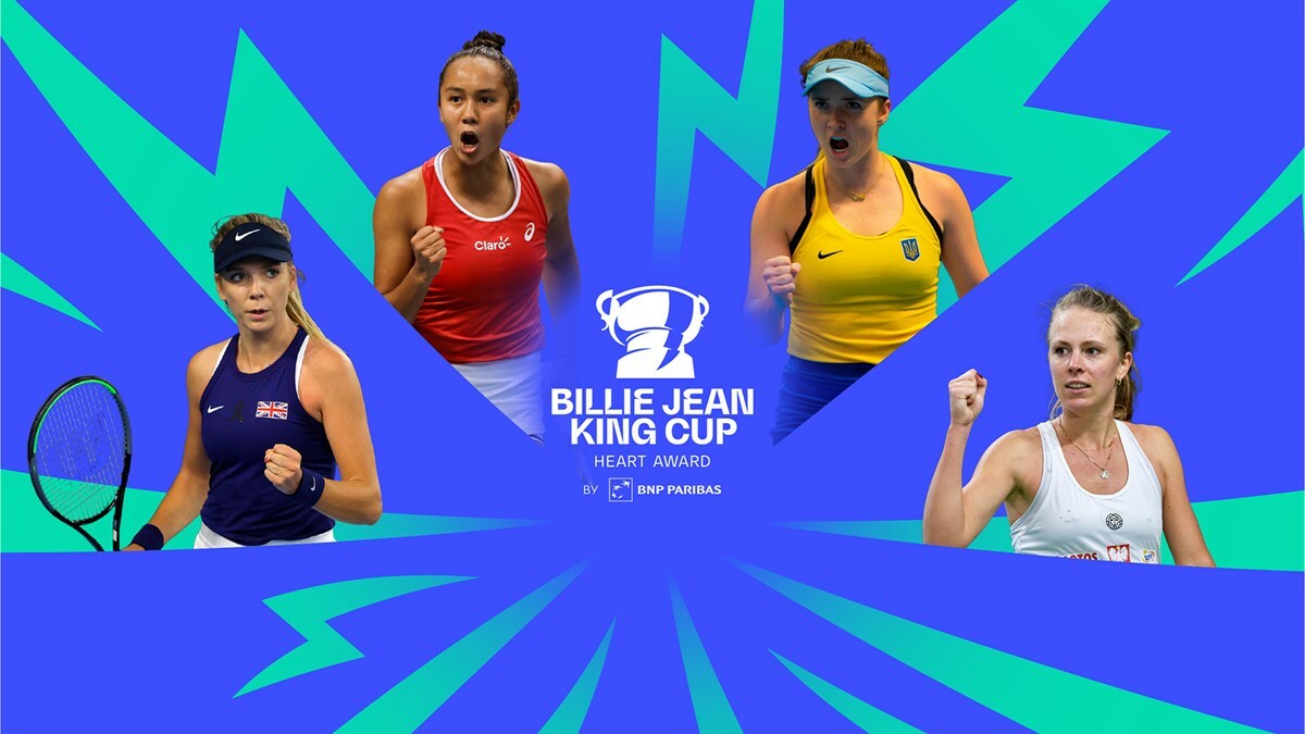 Fernández, Boulter, Svitolina y Frech, nominadas Premio Corazón