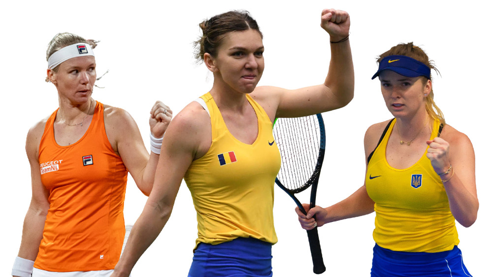 Halep, Svitolina y Bertens se alistan en la Billie Jean King Cup