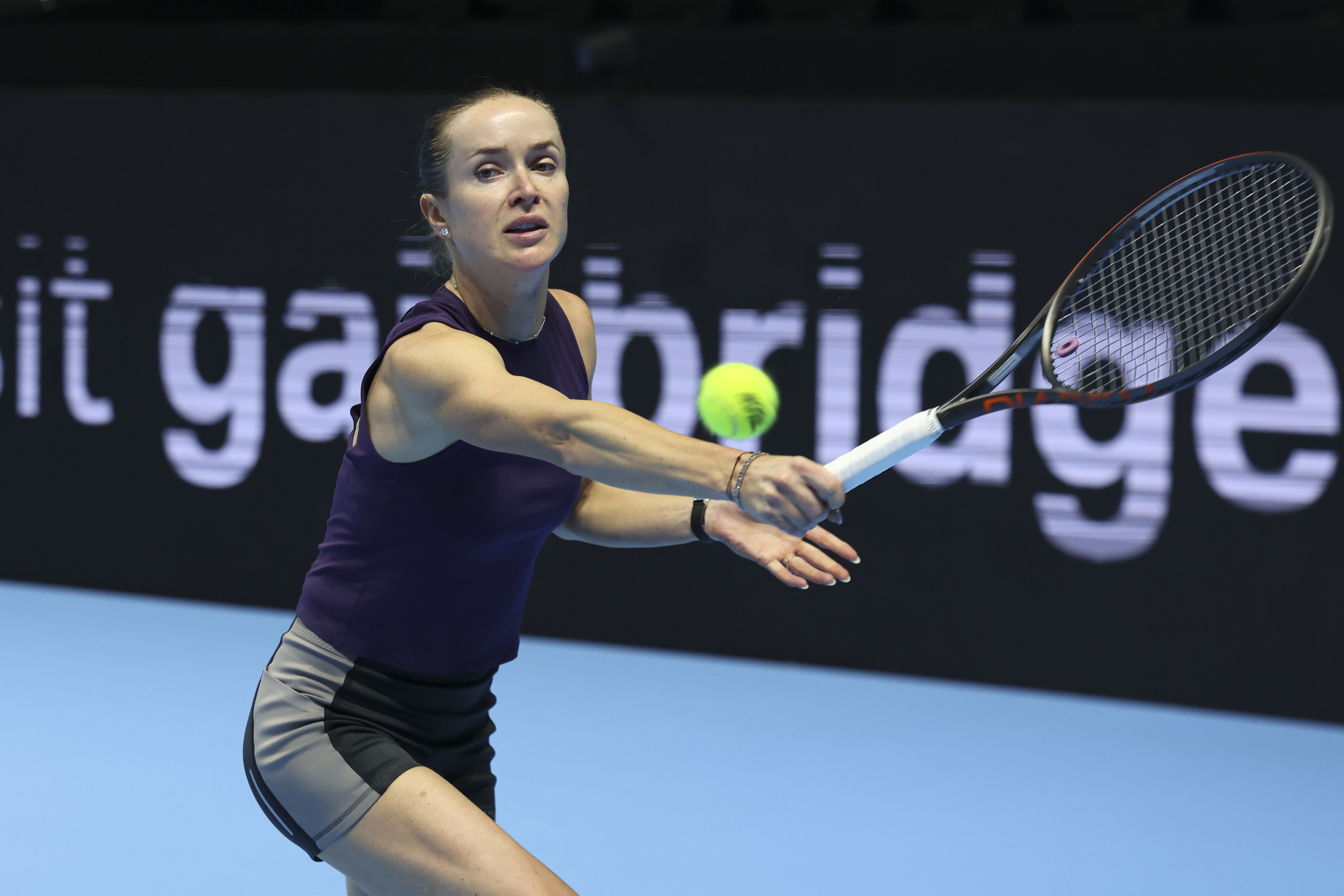 Svitolina in practice