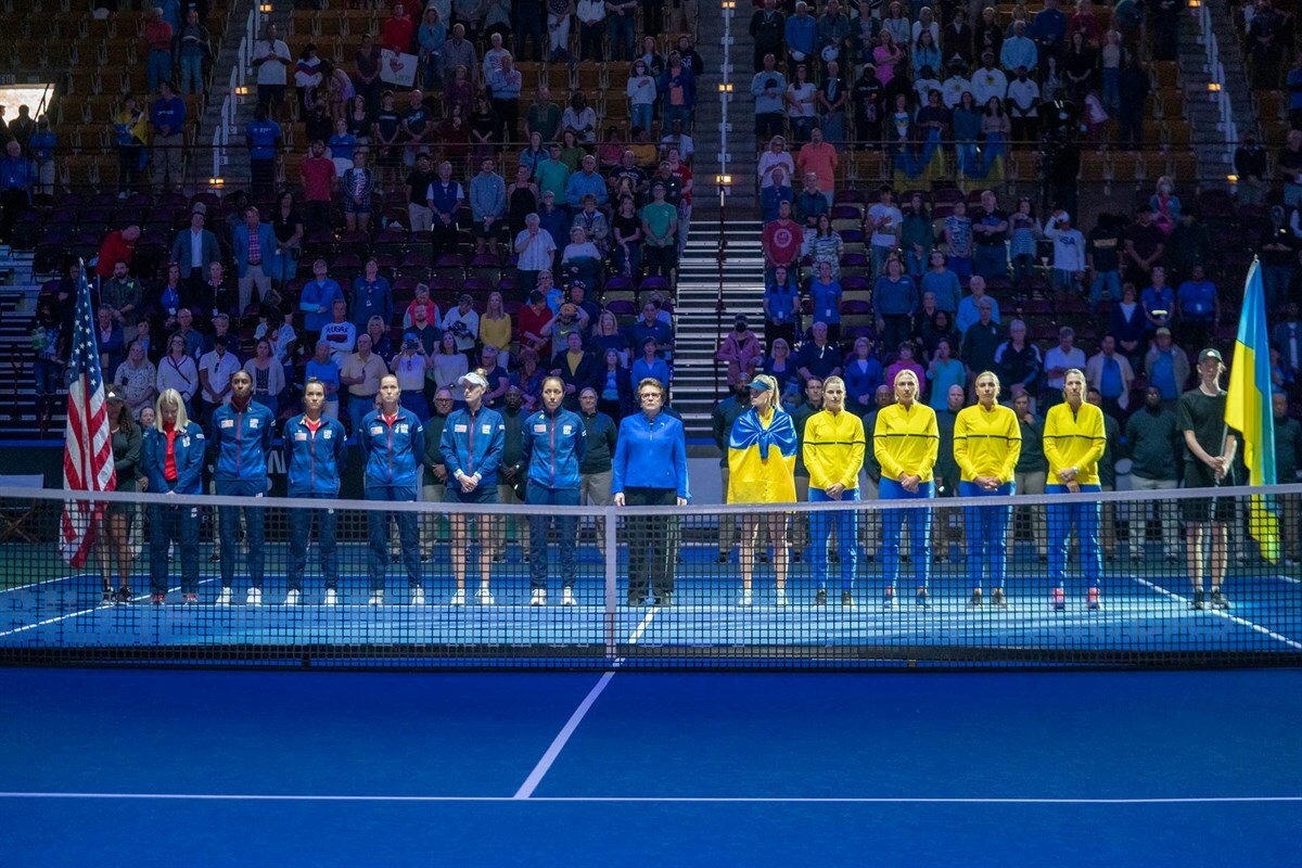 Billie Jean King Cup Qualifiers deliver fundraising boost for Tennis Plays for Peace