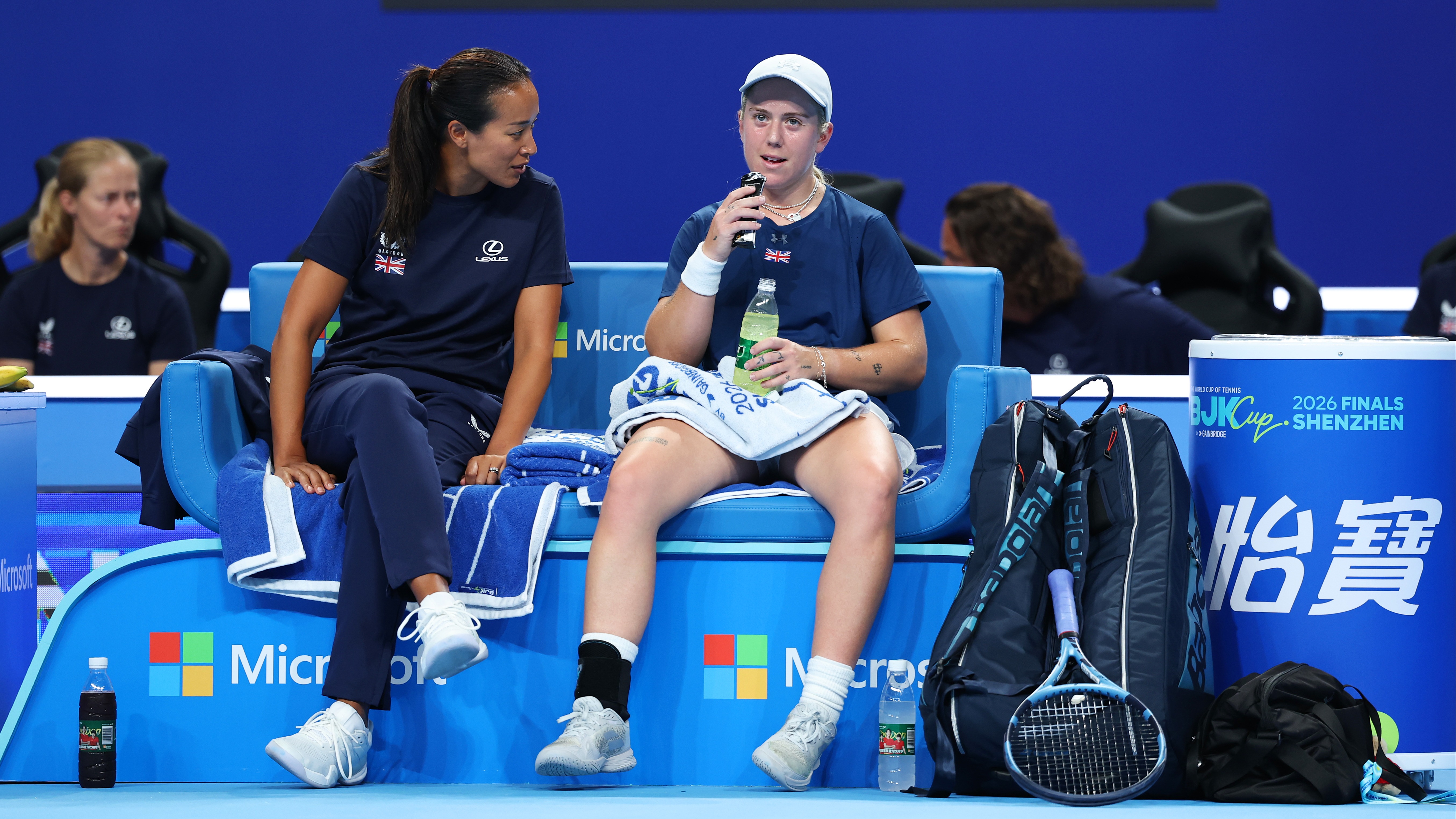 Keothavong talks to Kartal