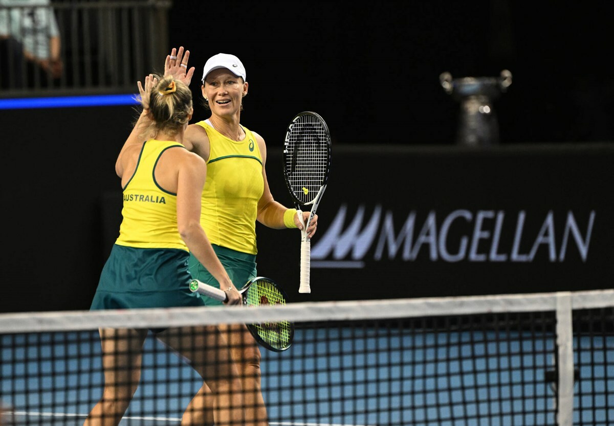 Australia gana el dobles ante Gran Bretaña y es finalista