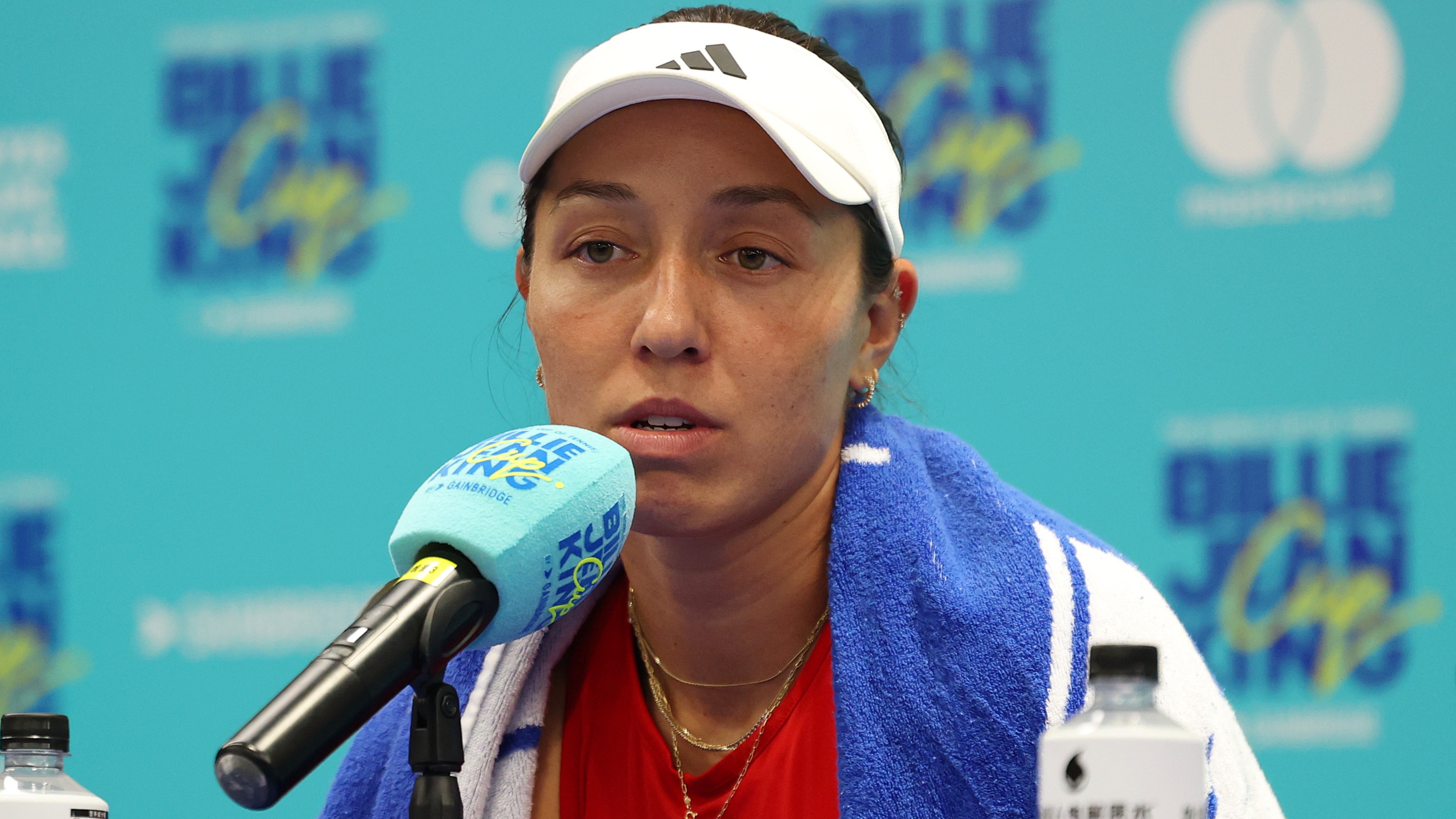 Pegula at press conference after quarter-final