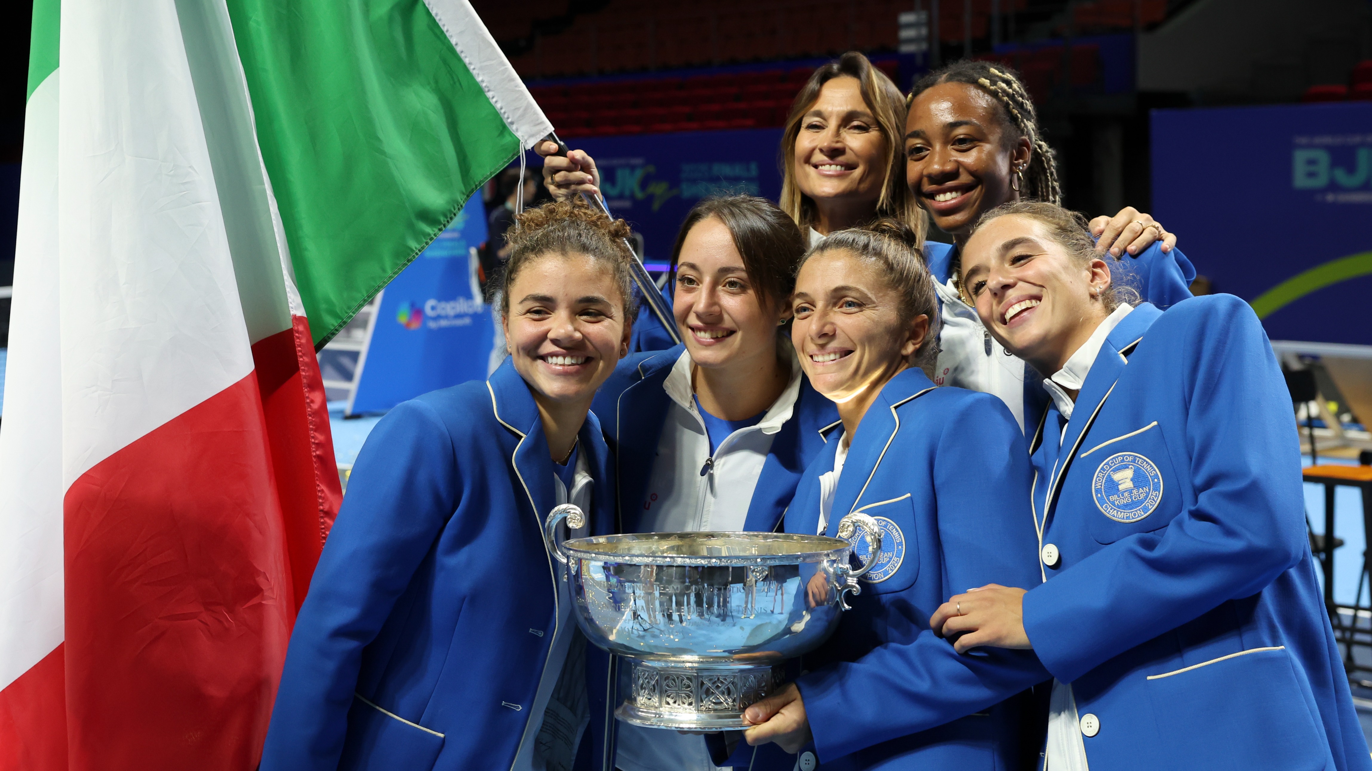Italy celebrate 2025 win