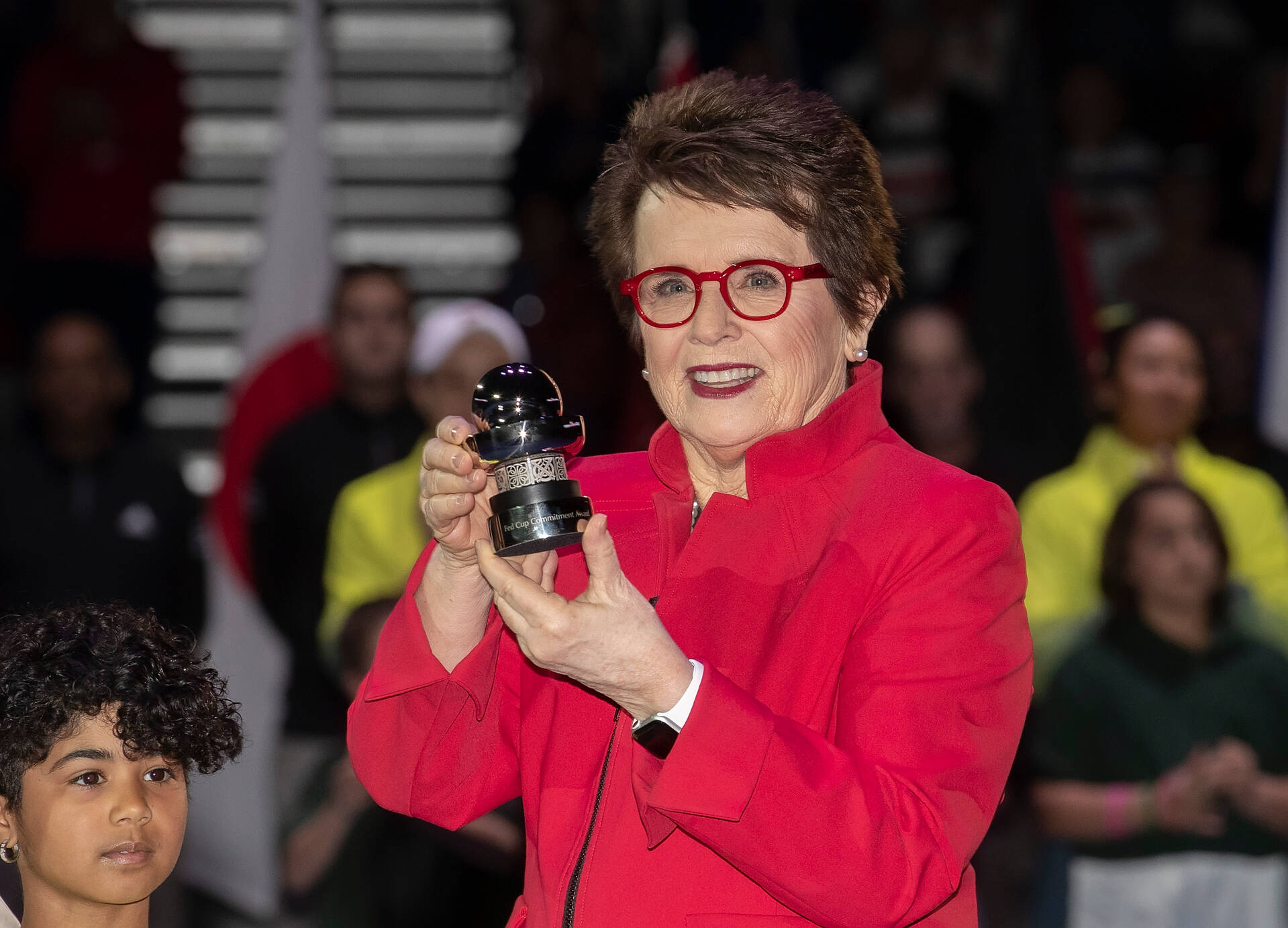 Billie Jean King receives her Commitment Award