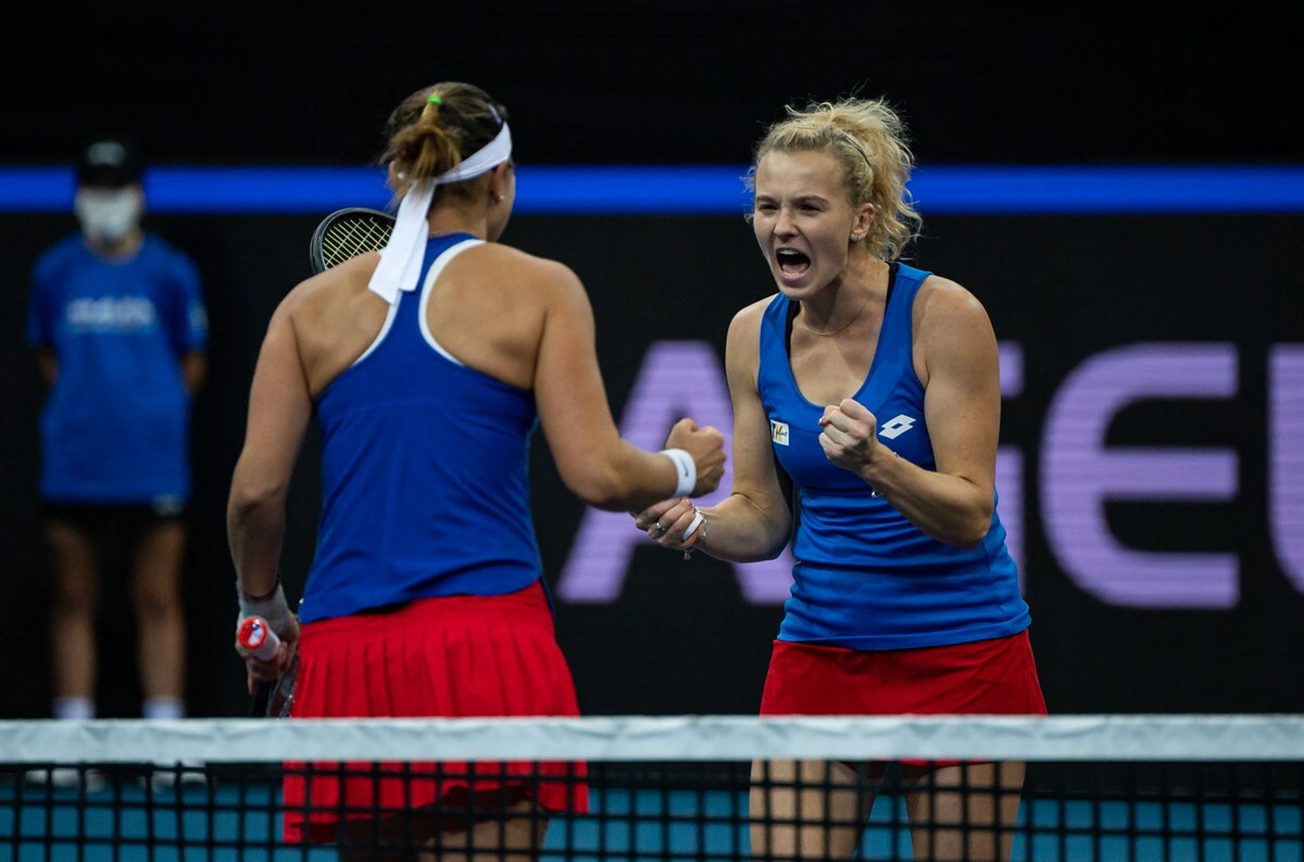 Czechs edge Germany despite Kerber heroics against Krejcikova