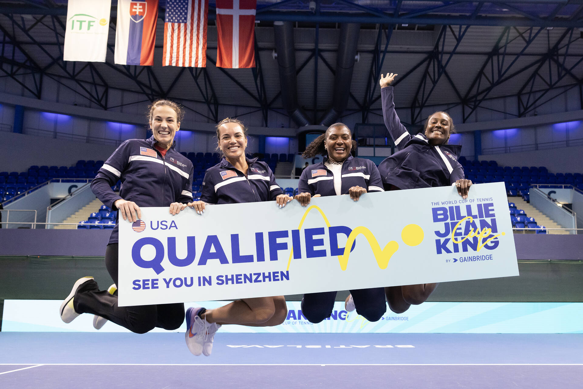 Team USA Qualified sign
