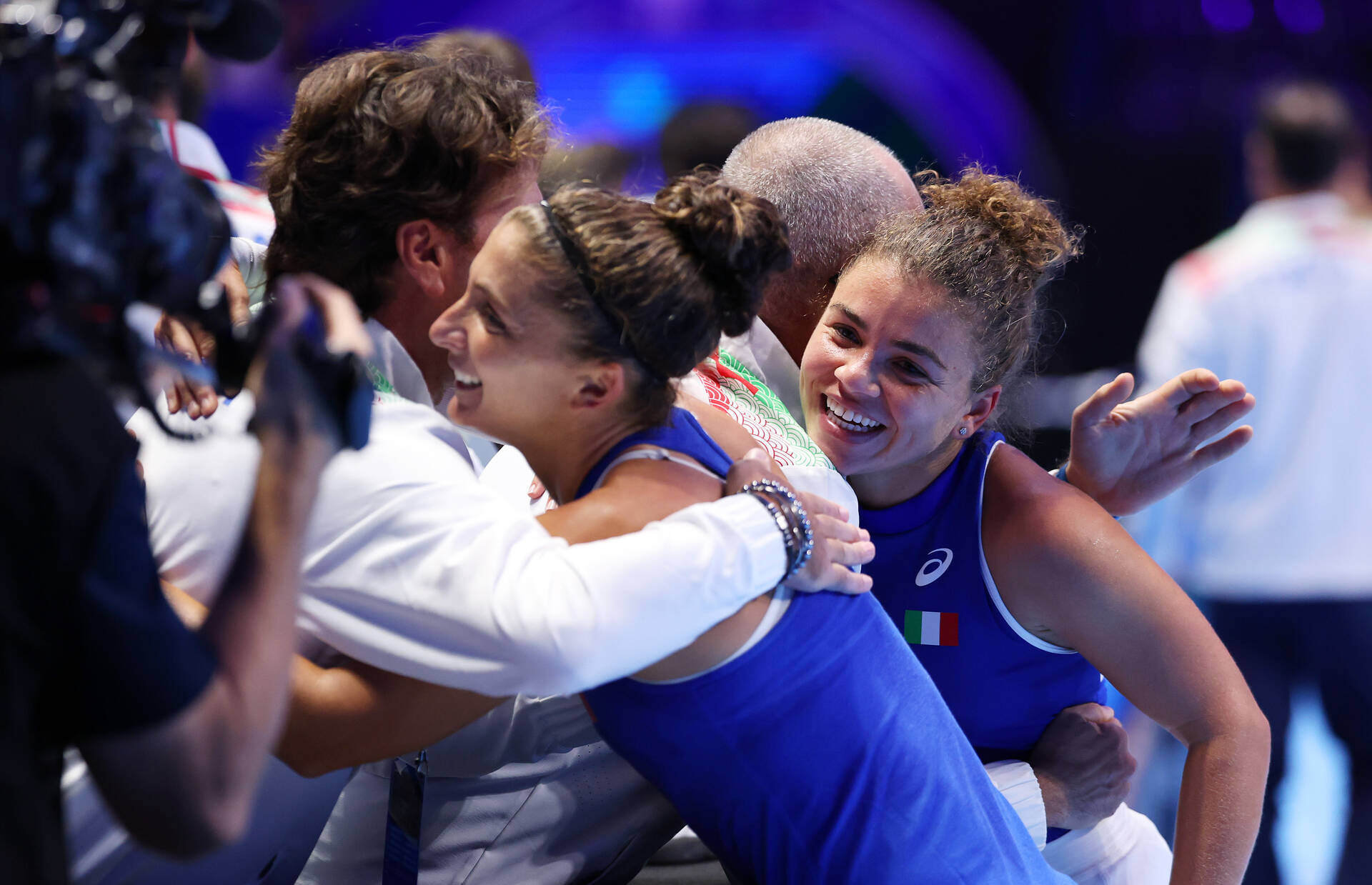 ITA-UKR: Italy celebrations