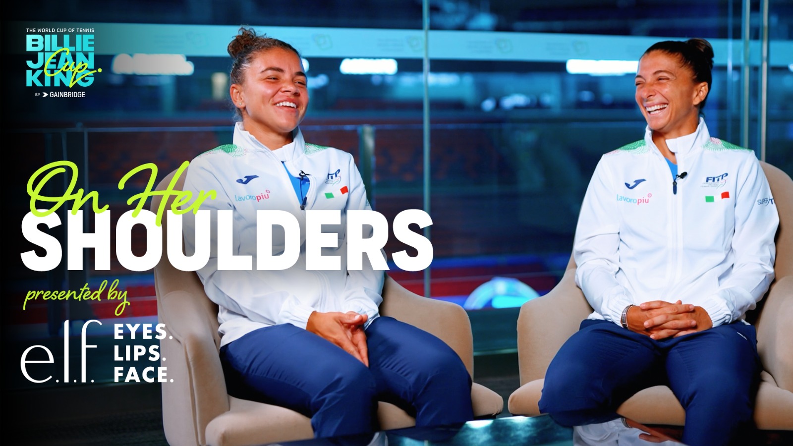 Jasmine Paolini & Sara Errani – On Her Shoulders thumbnail