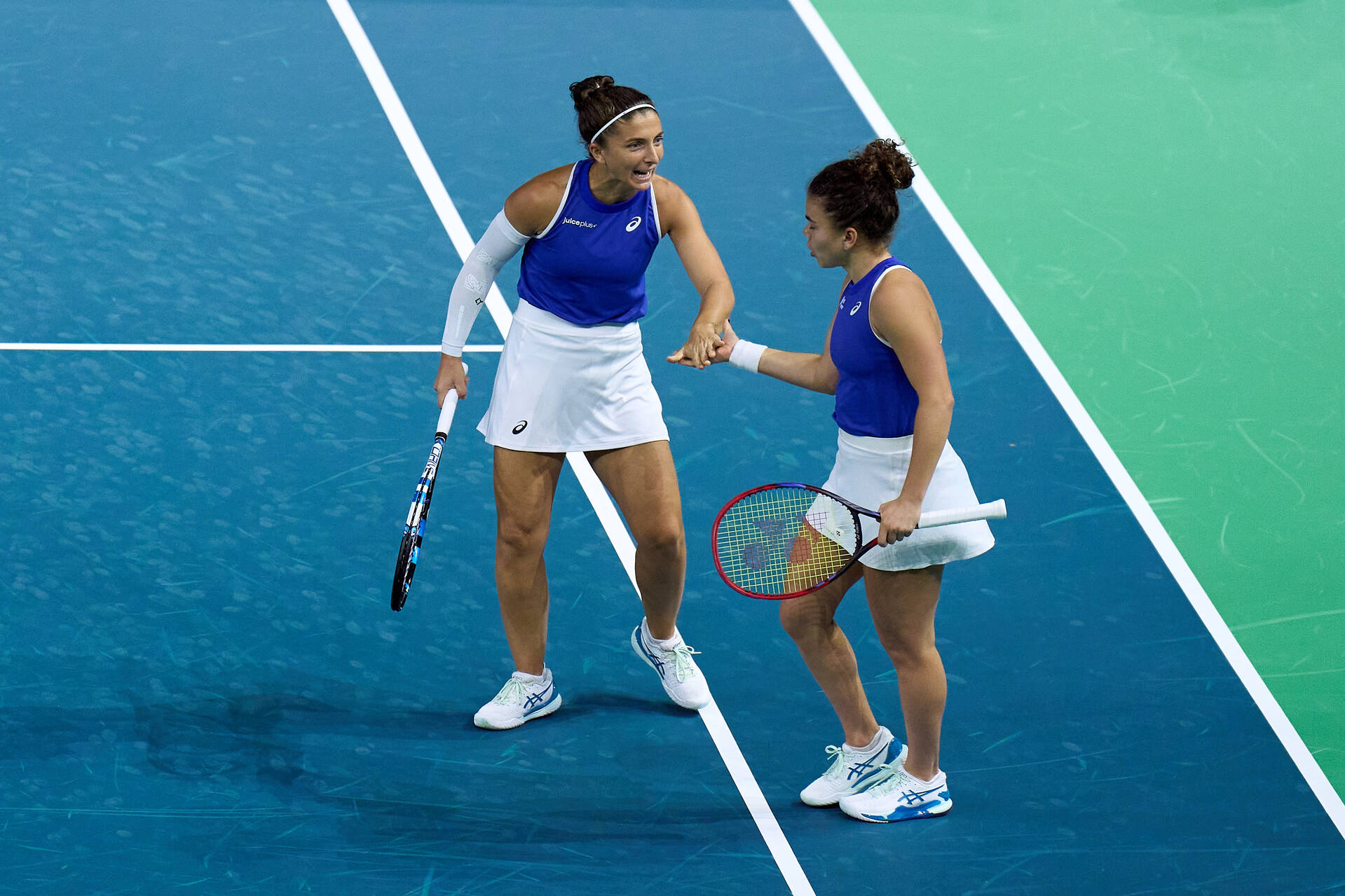 Sara Errani is hoping to help Italy win the BJK Cup