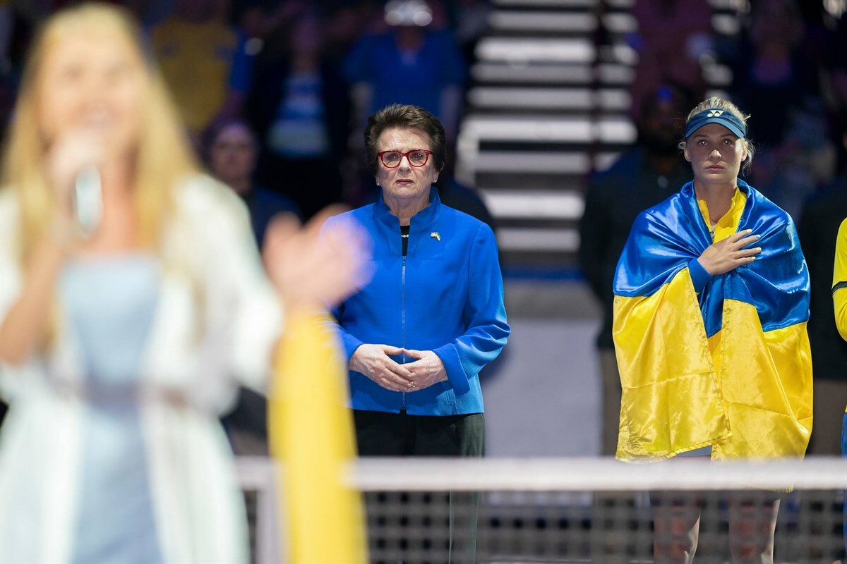 La Billie Jean King Cup recauda dinero para Tennis Plays for Peace