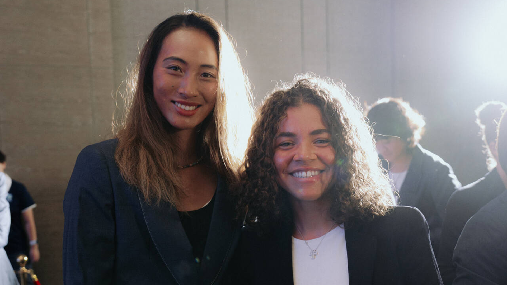 Zheng & Paolini at 2026 Finals player party