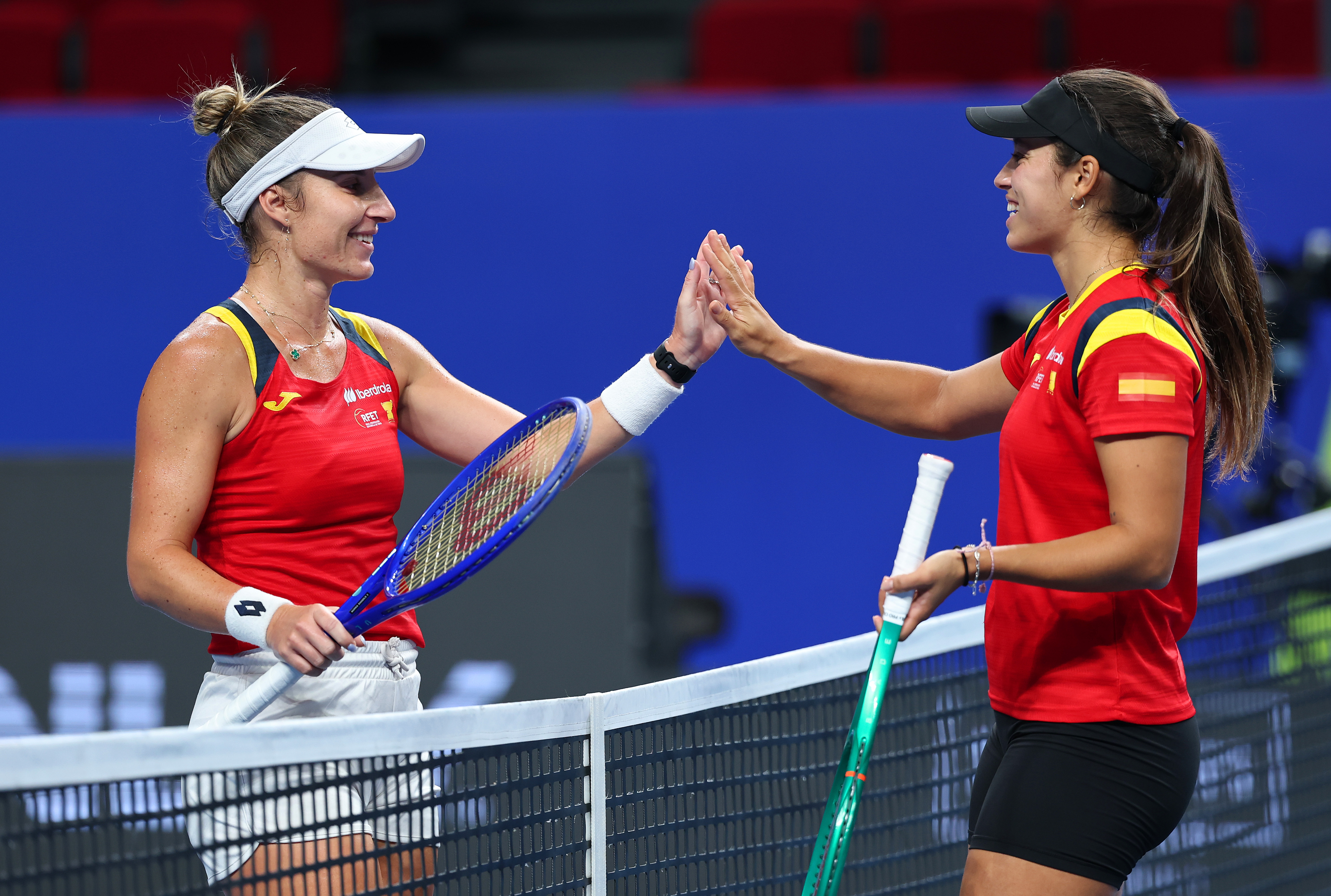 Spain duo Marina Bassols Ribera and Jessica Bouzas Maneiro ahead of BJK Cup opener