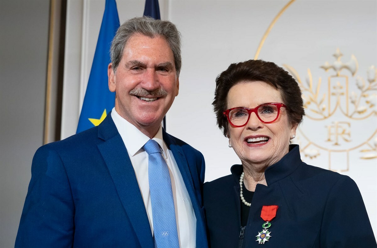 Orgullosa de luchar contra la discriminación: King recibe la Legión de Honor 