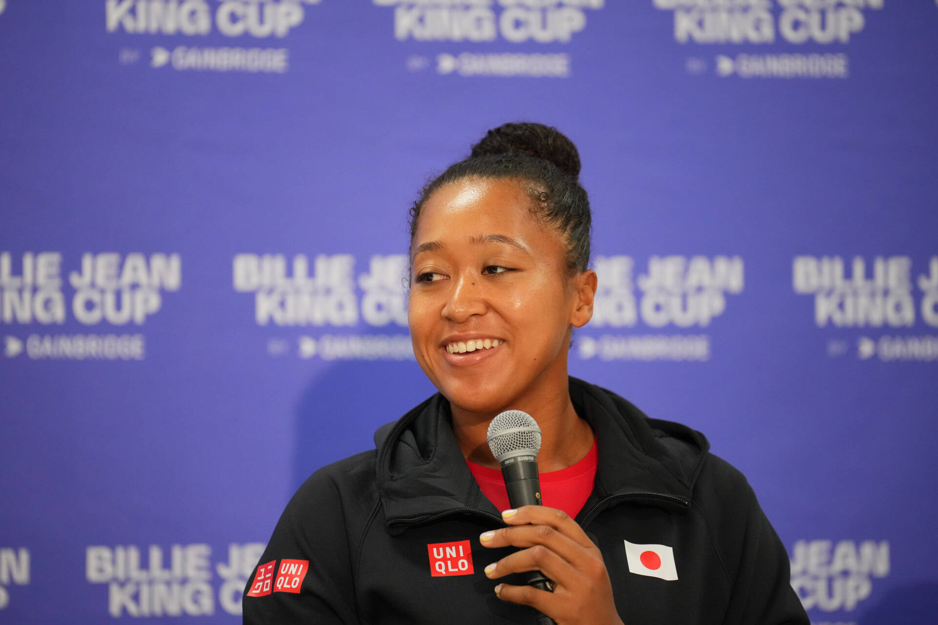 Osaka press conference