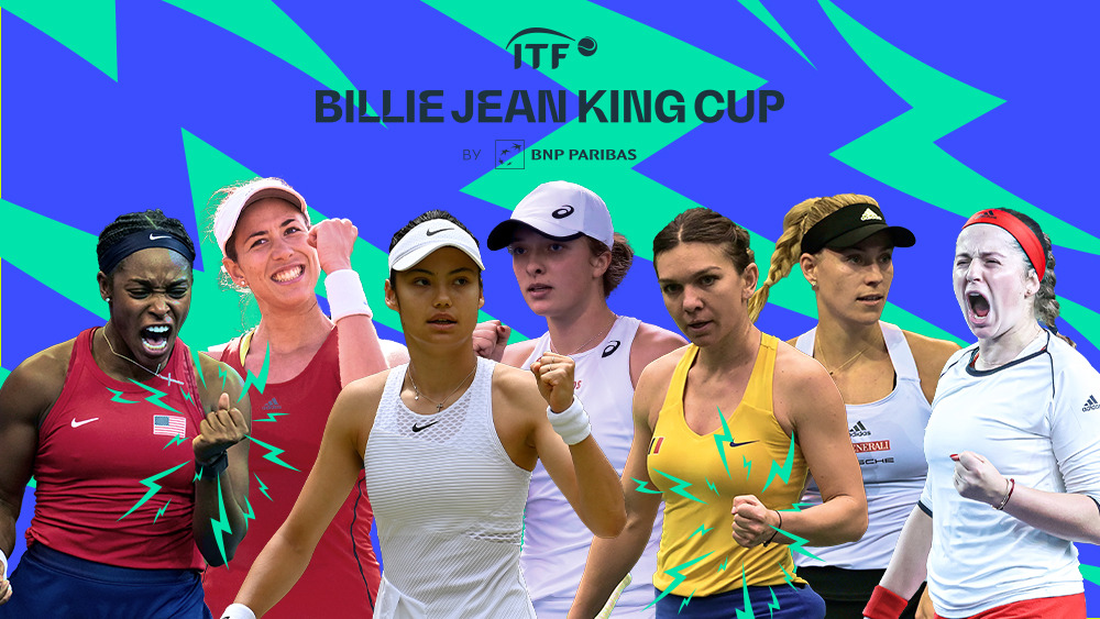 Siete campeonas de Grand Slam jugarán los Qualifiers de la Billie Jean King Cup