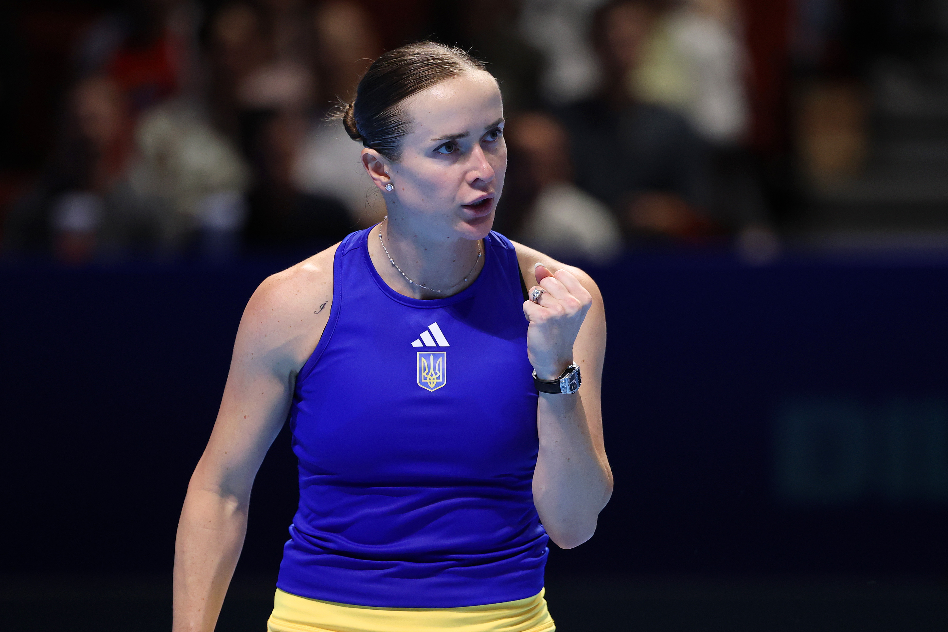 Svitolina at BJK Cup