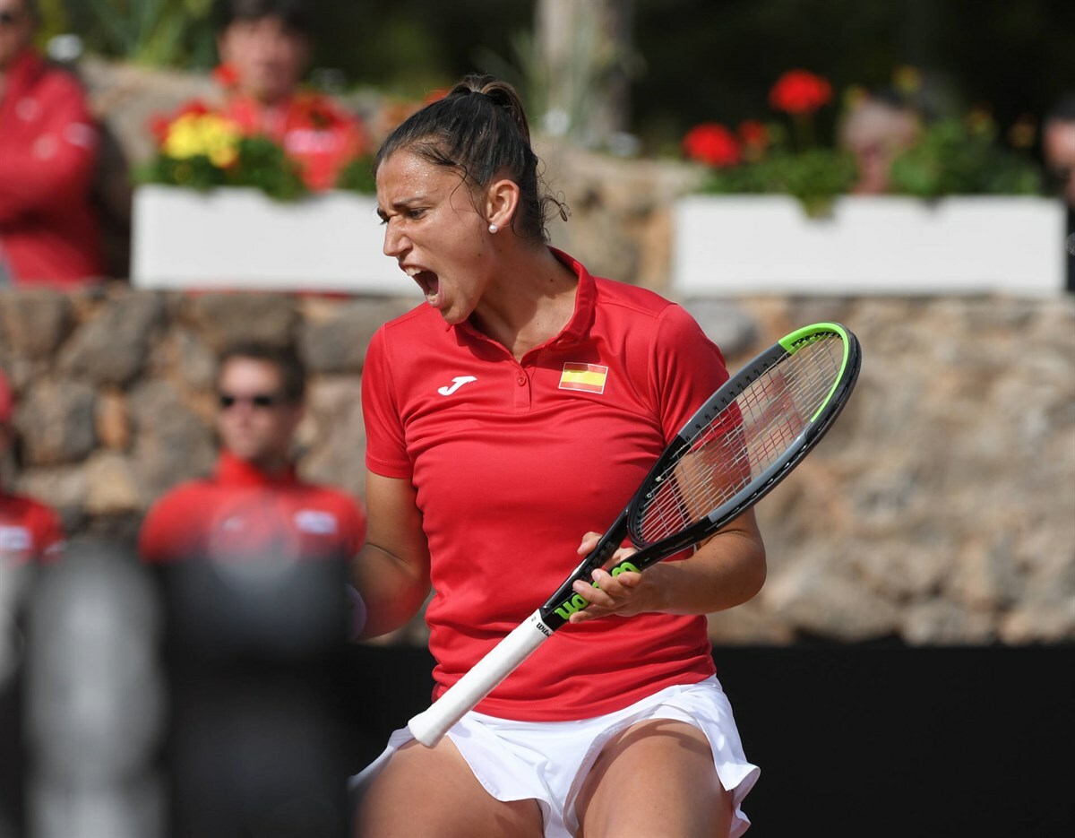 Sara Sorribes: "Espero con ansia las finales  de la Billie Jean King Cup"