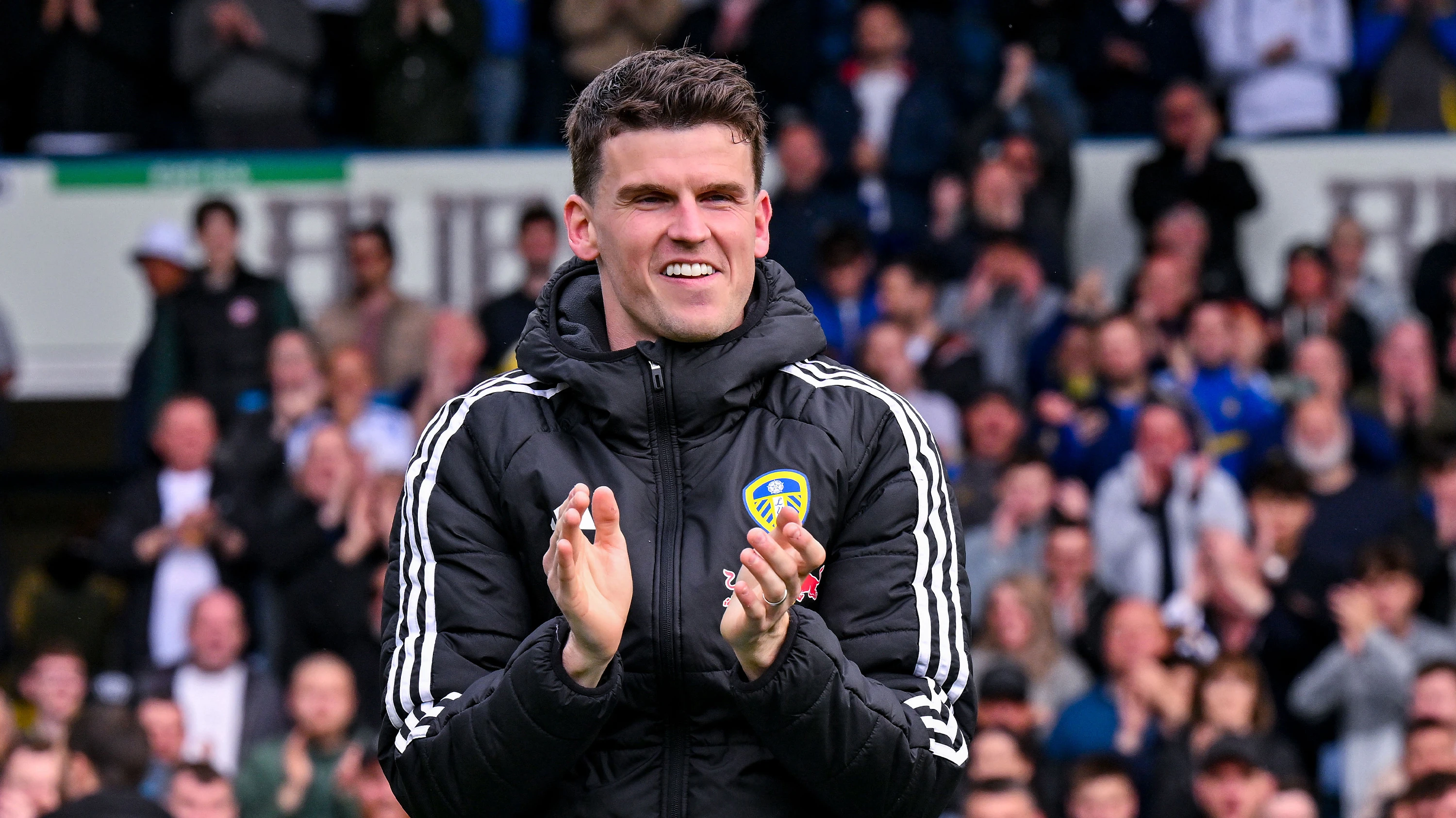 Sam Byram Brighton May 26 Smiling Clapping