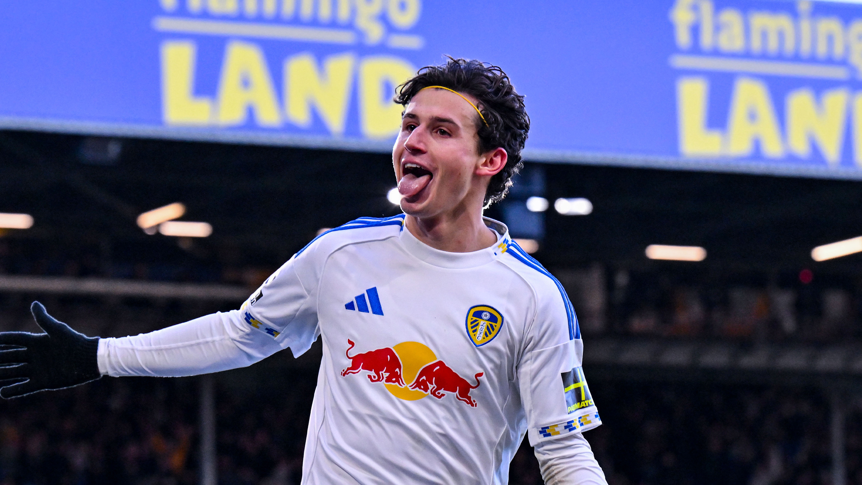 Brenden Aaronson Man Utd Celebration