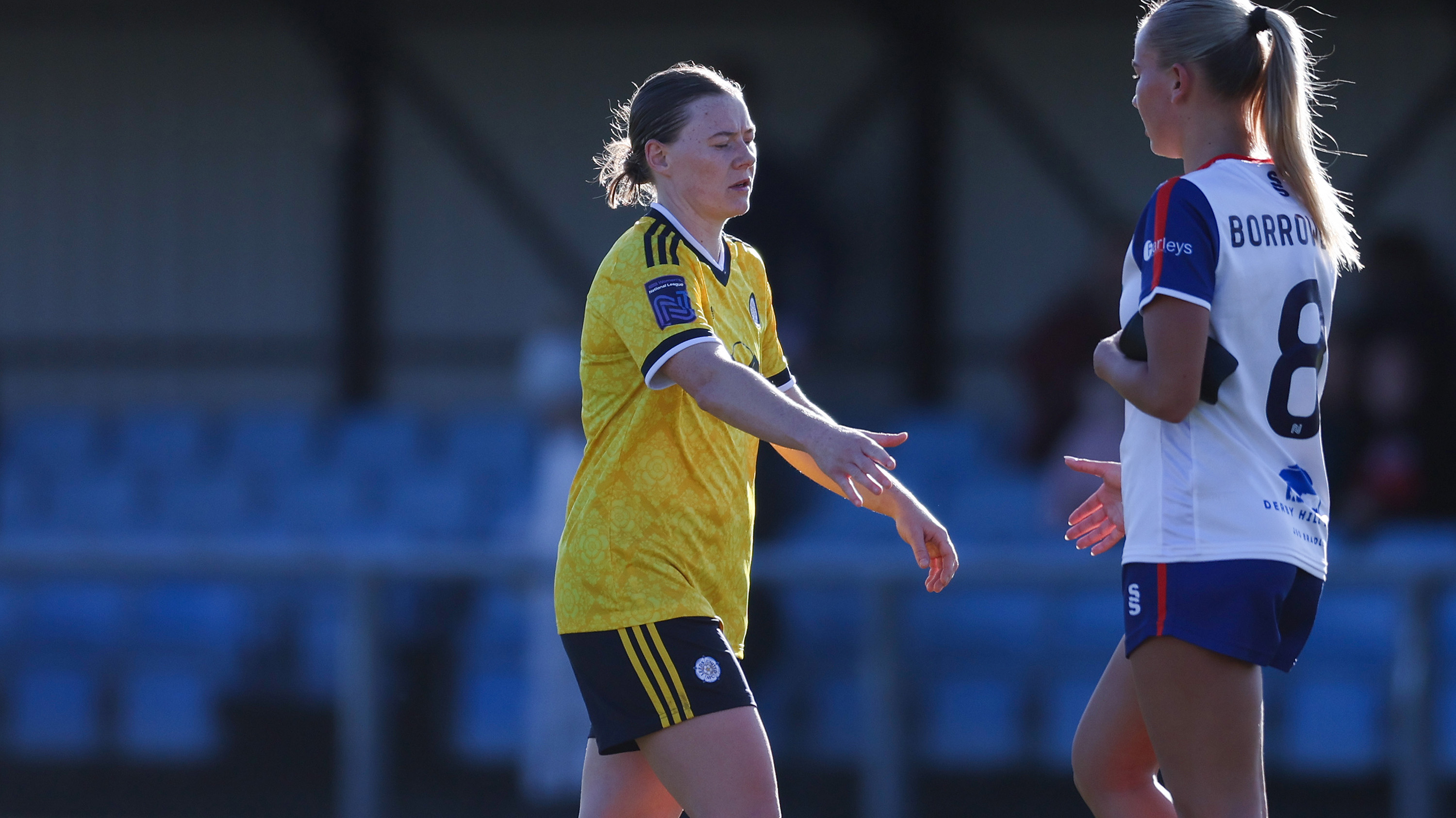 Emily Cassidy Cover Fylde (A) Oct 18 Action Shot