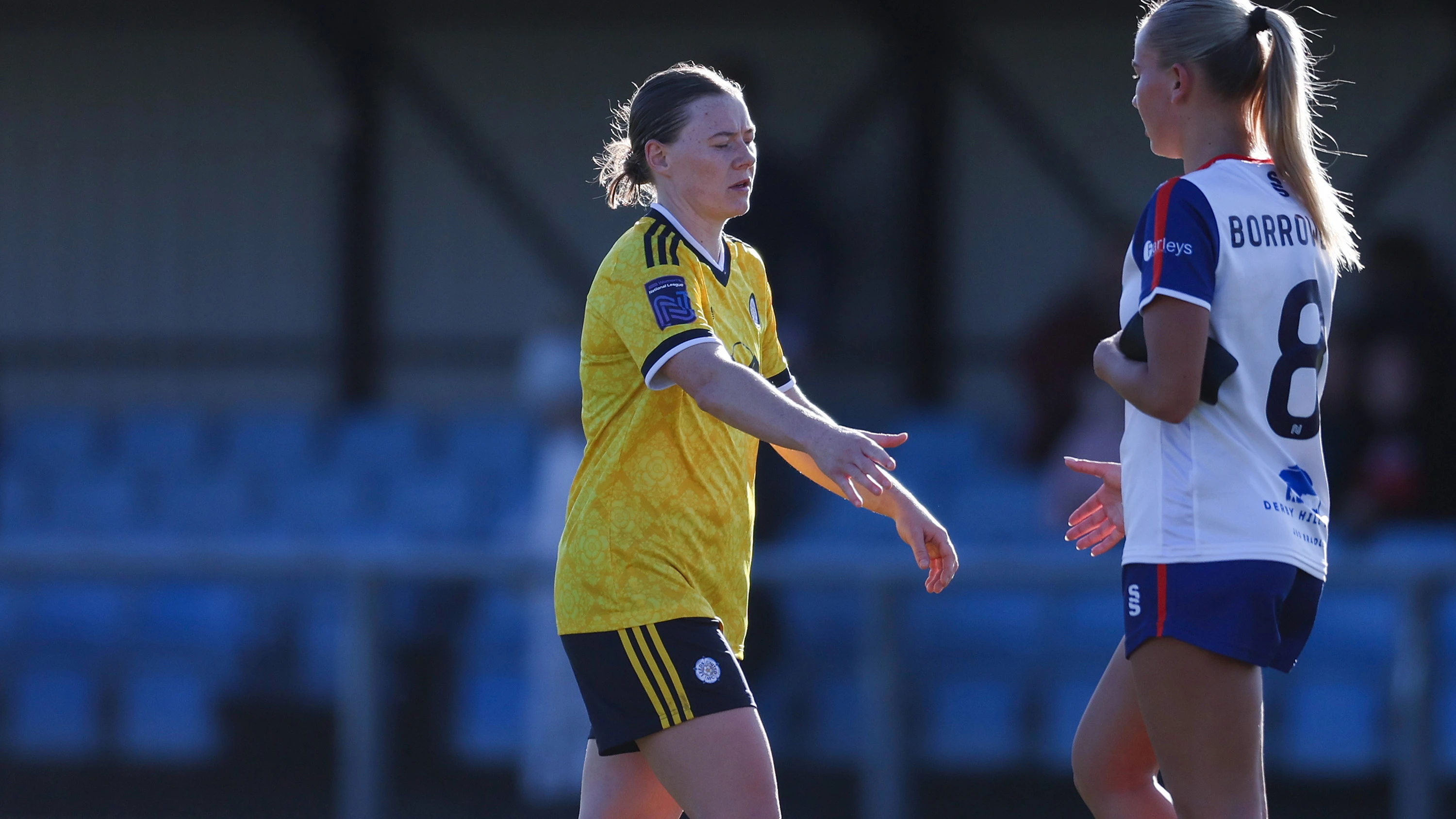 Emily Cassidy Cover Fylde (A) Oct 18 Action Shot