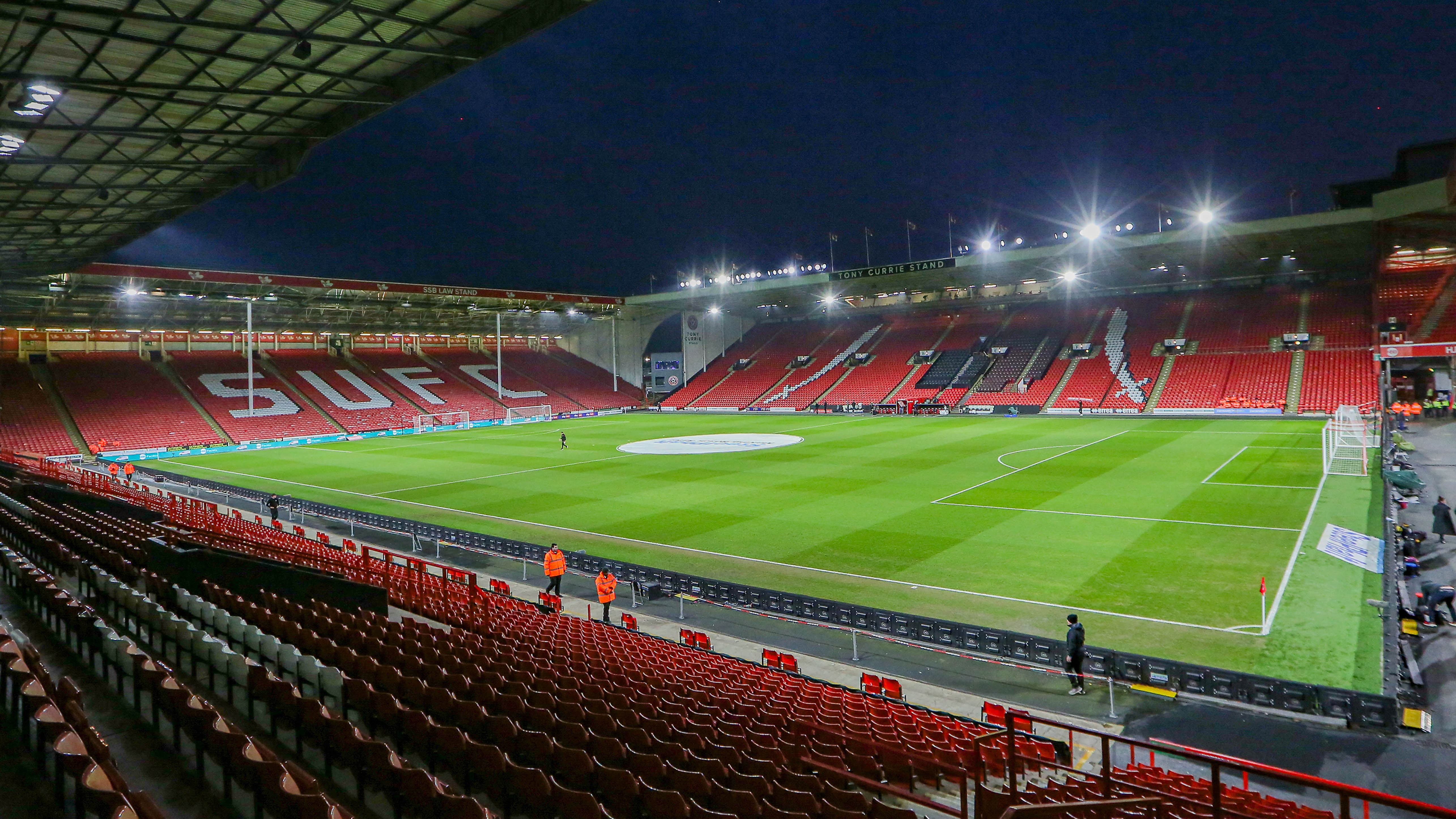 BRAMALL LANE NIGHT PHOTO