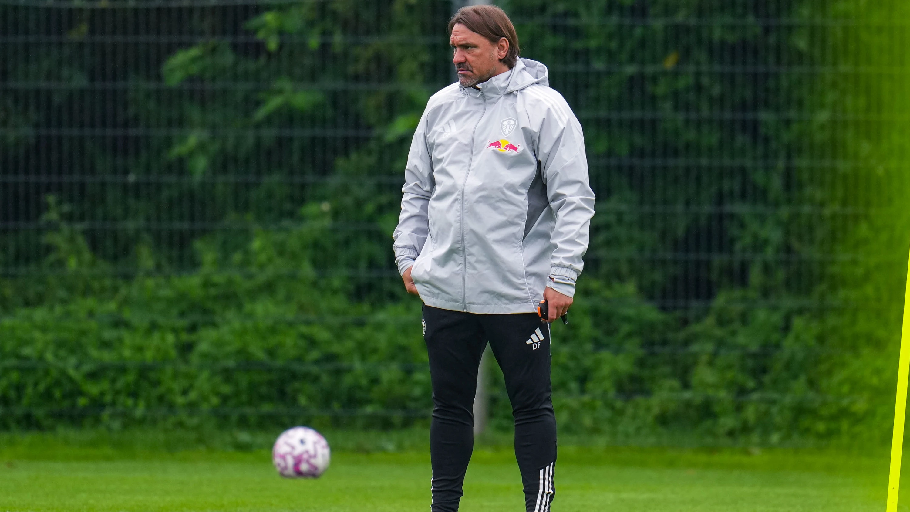 farke training grey jacket