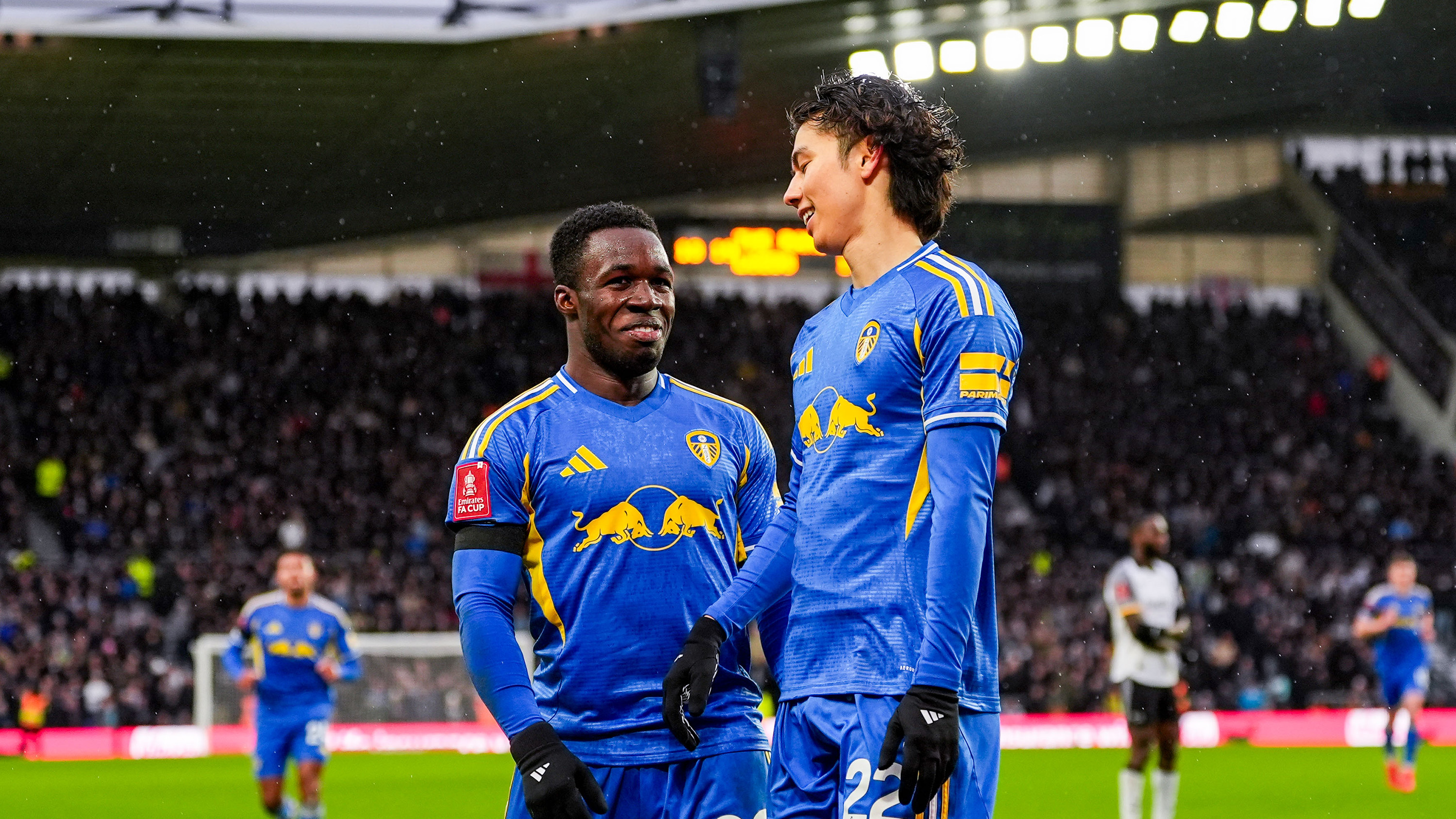 Gnonto Tanaka Derby Celebration