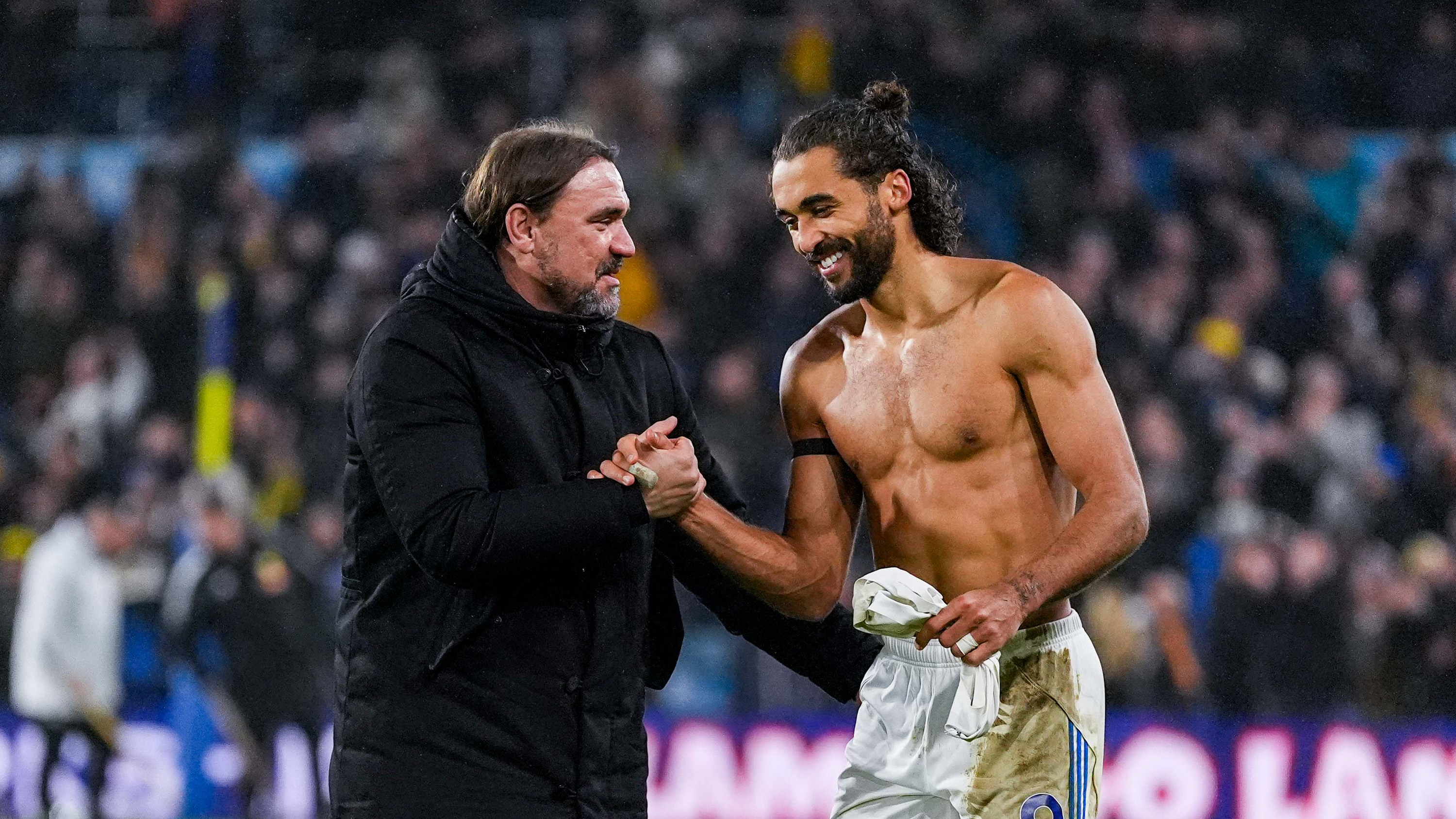 Daniel Farke DCL Shaking Hands