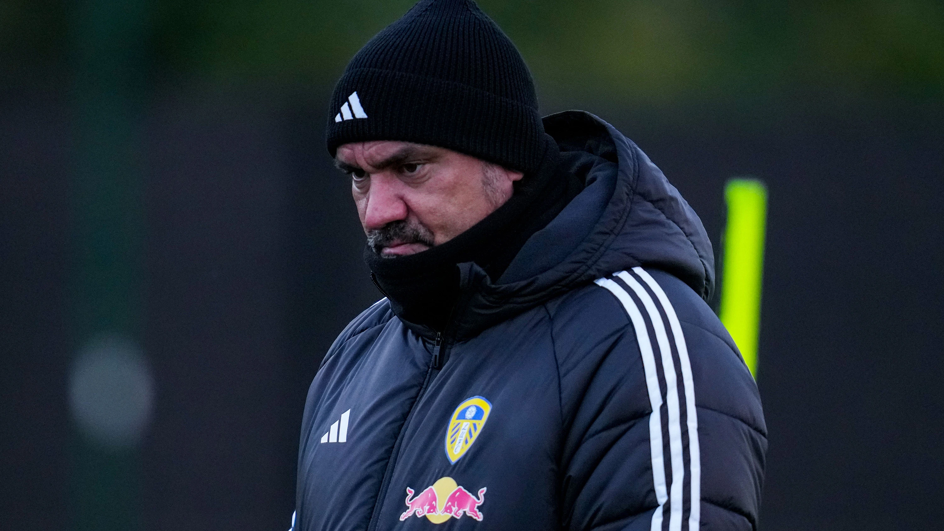 Daniel Farke training Nov 25