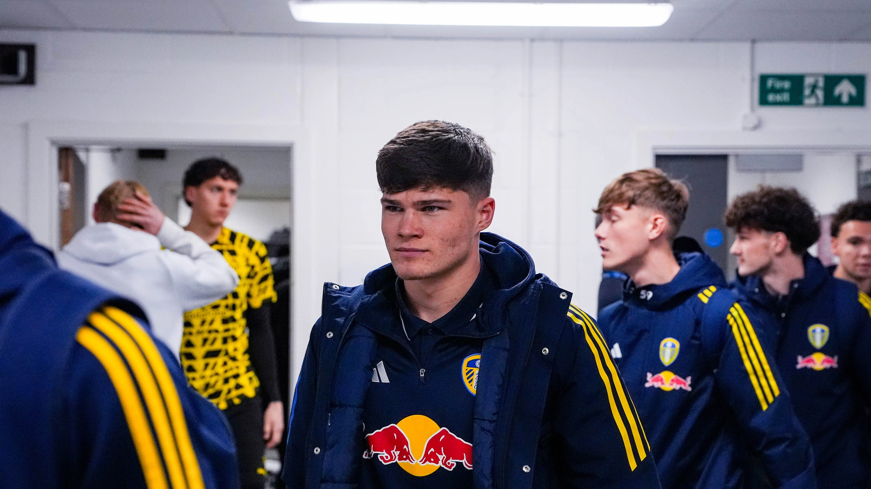 Alfie Cresswell Arrivals vs Dortmund