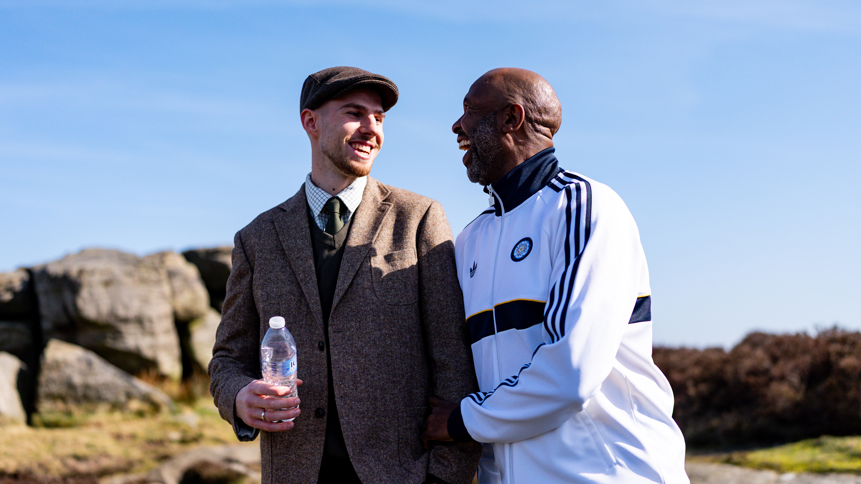 2627 Away Kit Shoot Stach Radebe Laughing